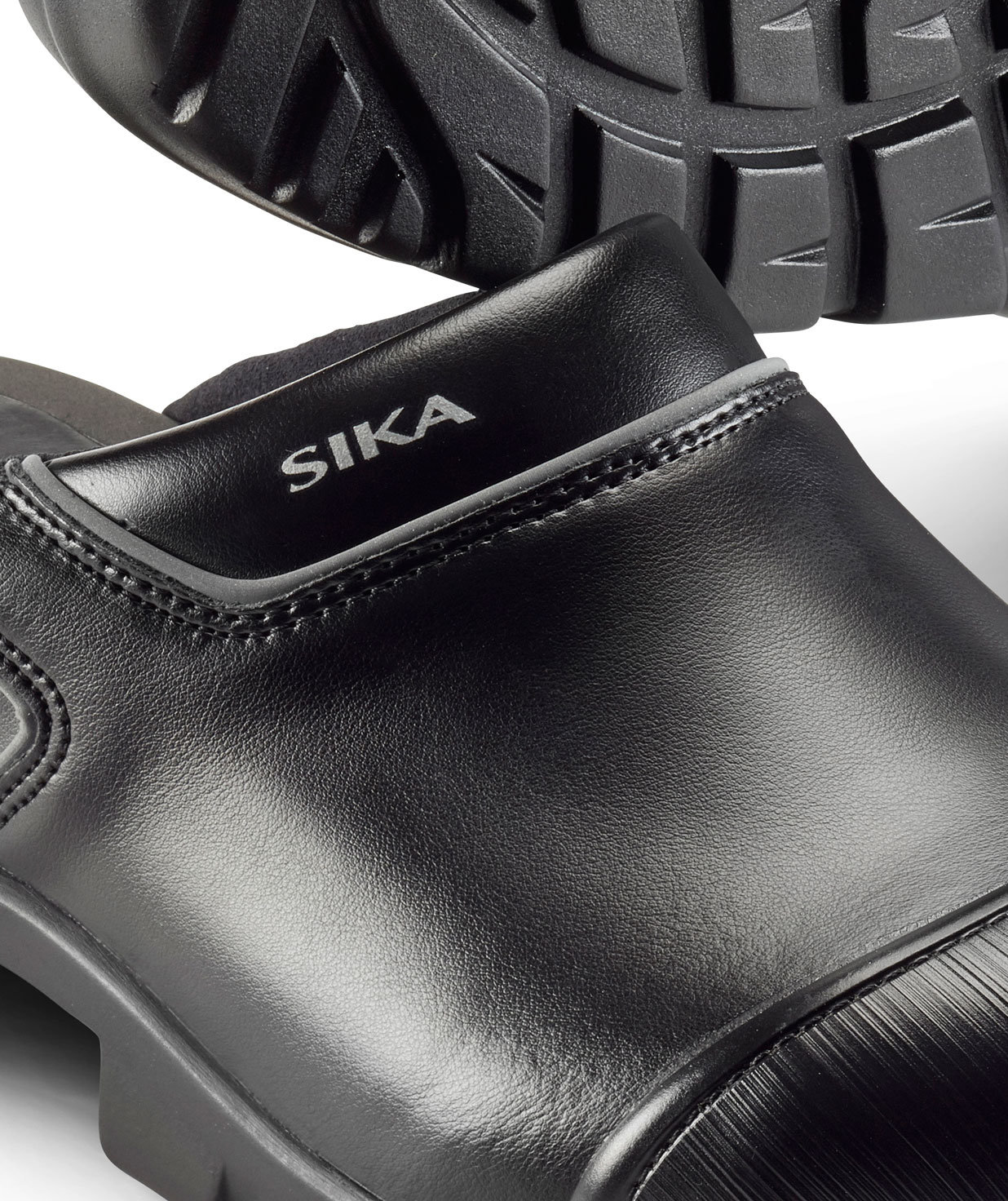 Sika Proflex skyddstr&auml;skor utan h&auml;lkappa SB, Svart