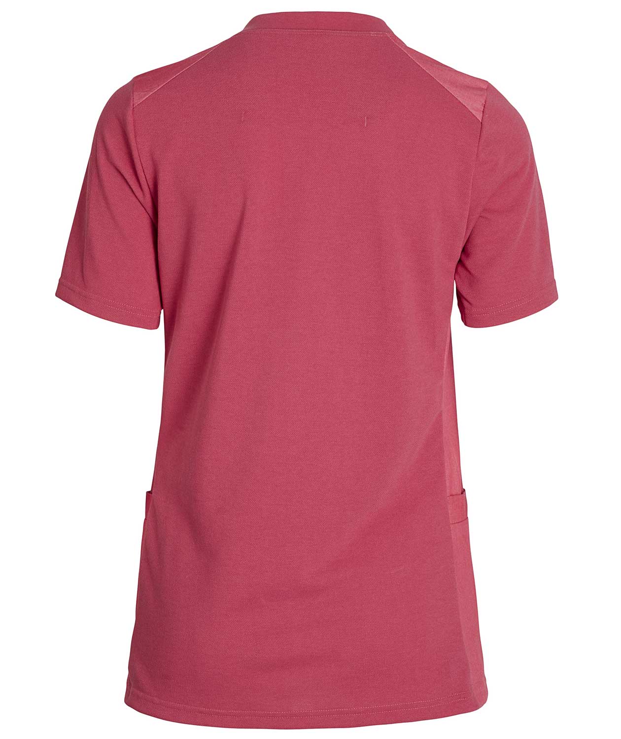 Kentaur women's pique T-shirt, Raspberry red Melange, large image number 2