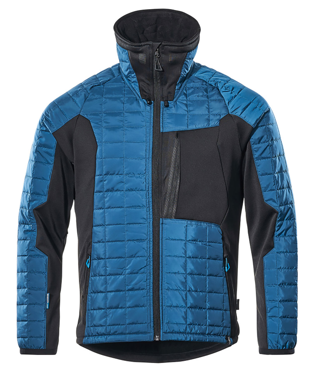 Mascot Advanced vattert jakke, M&oslash;rk Petroleum/Svart, large image number 0