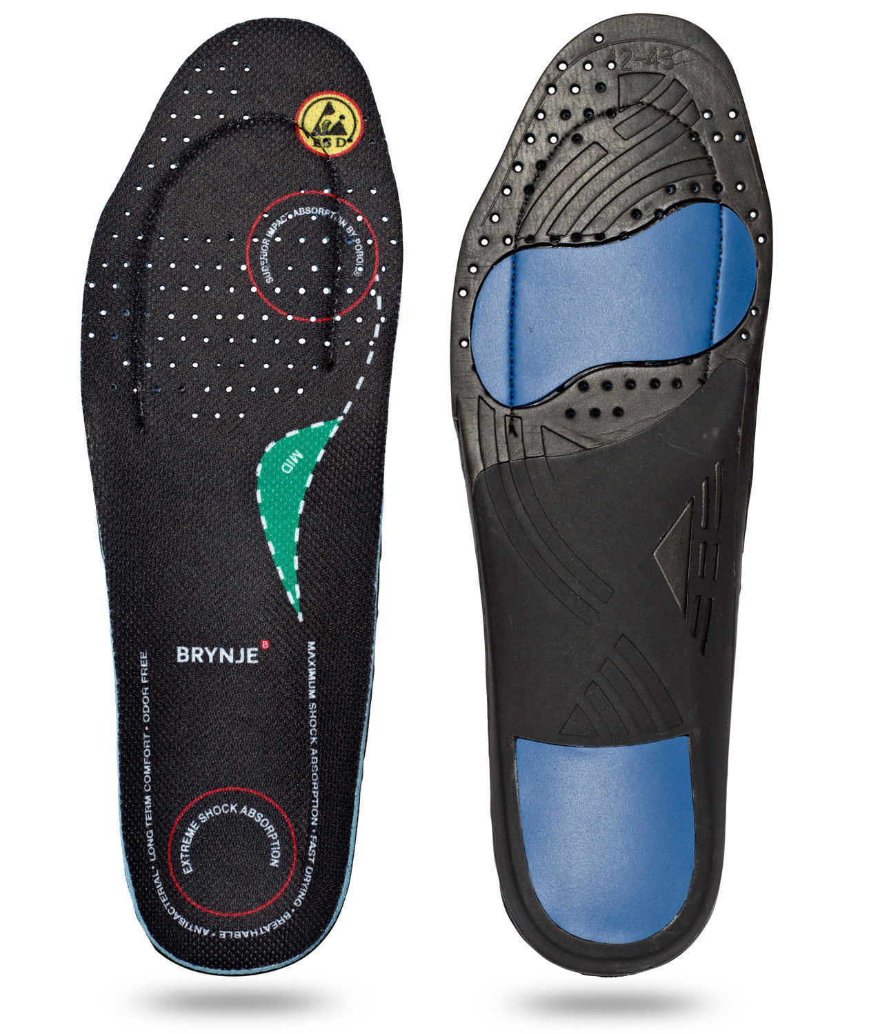 Brynje medium Ultimate Footfit inl&auml;ggssulor