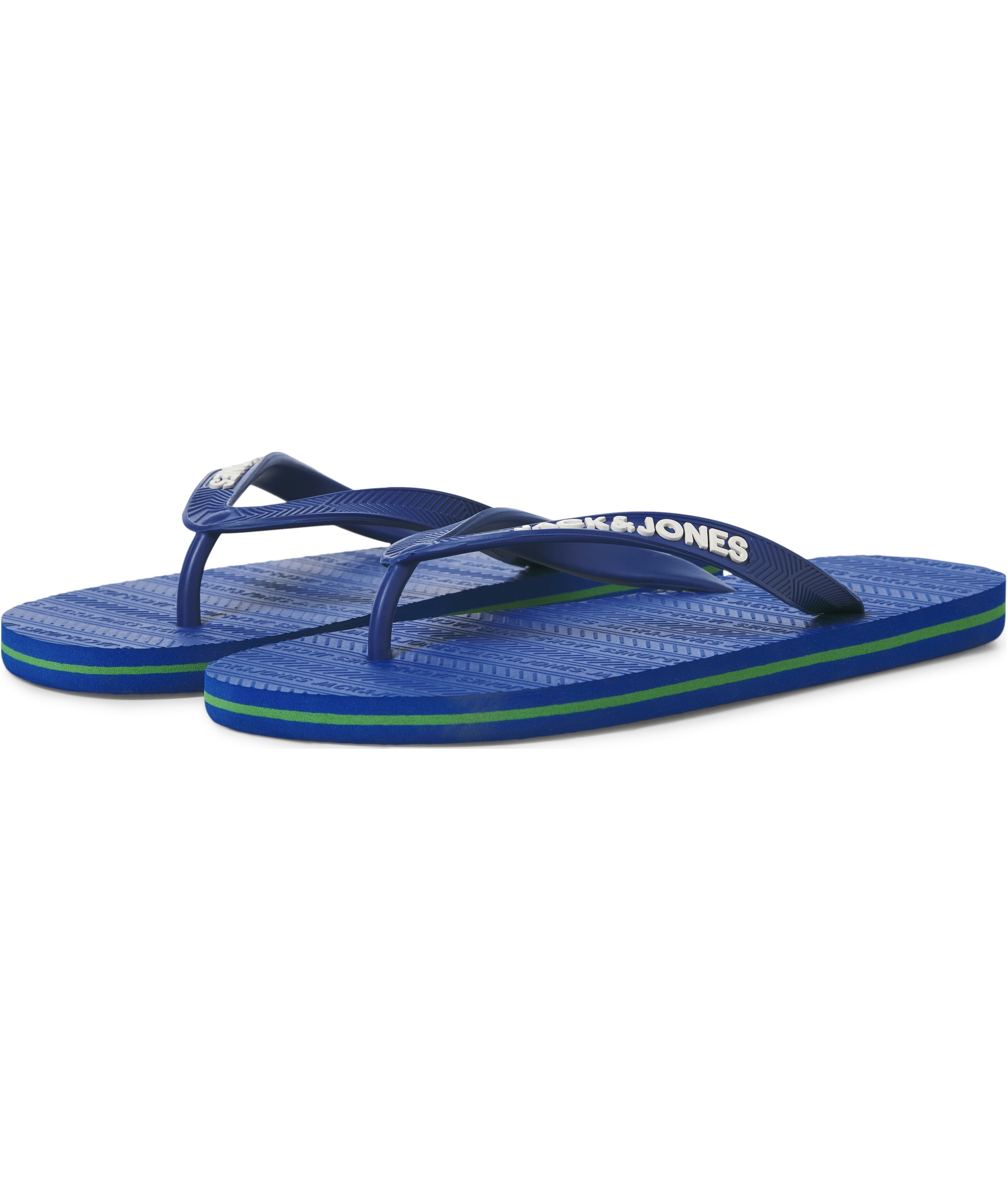 Jack & Jones JWFBASIC flip flops, Blue Quartz, large image number 2