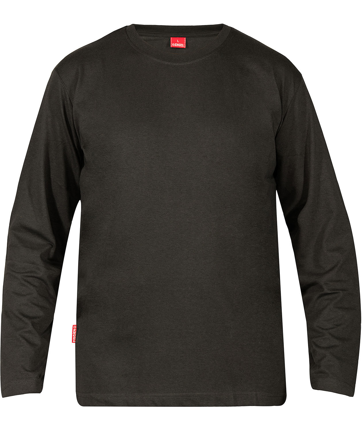 Engel Extend lang&aelig;rmet T-shirt, Antracitgr&aring;, Antracitgr&aring;, swatch