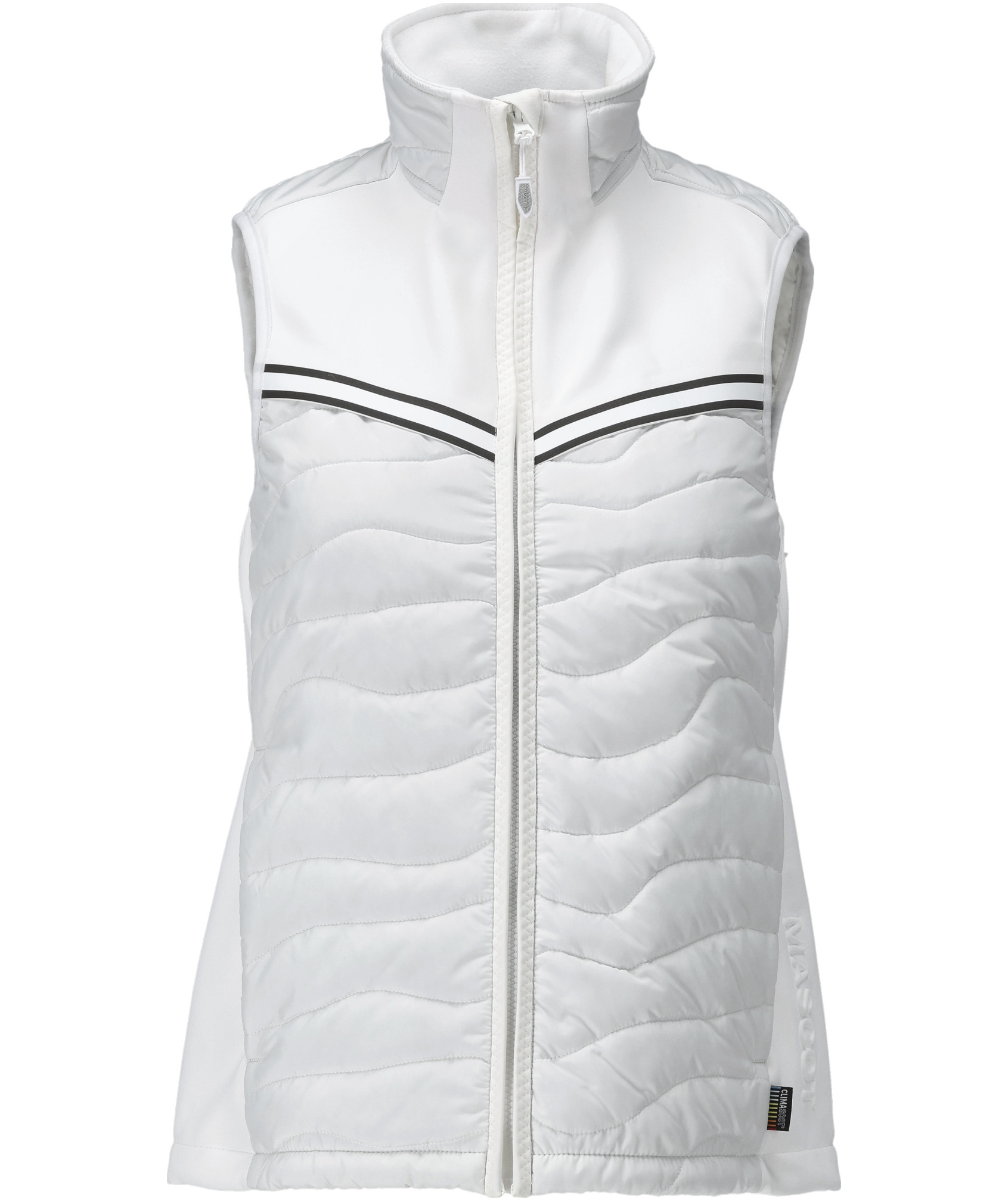 Mascot Customized vadderad v&auml;st dam, Vit