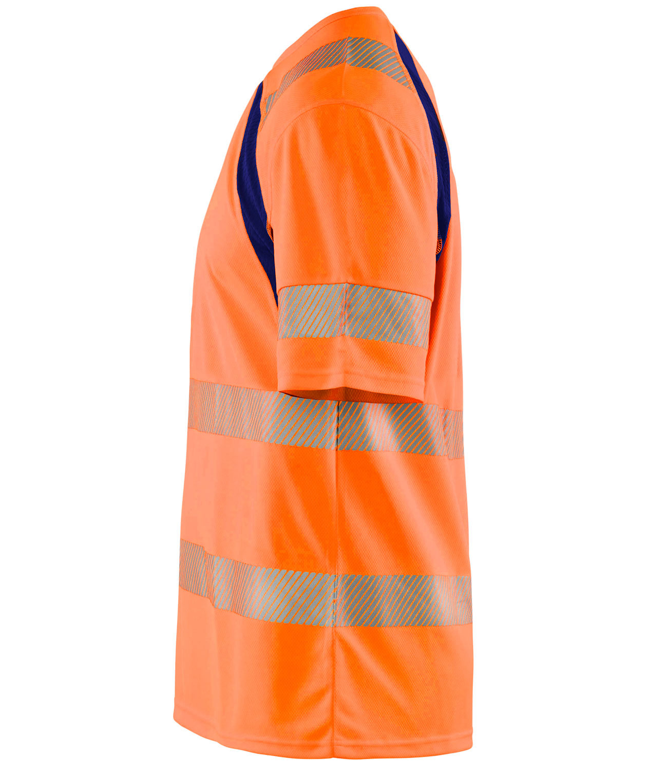 Bl&aring;kl&auml;der UV T-shirt, Hi-vis Orange/Marine, large image number 2