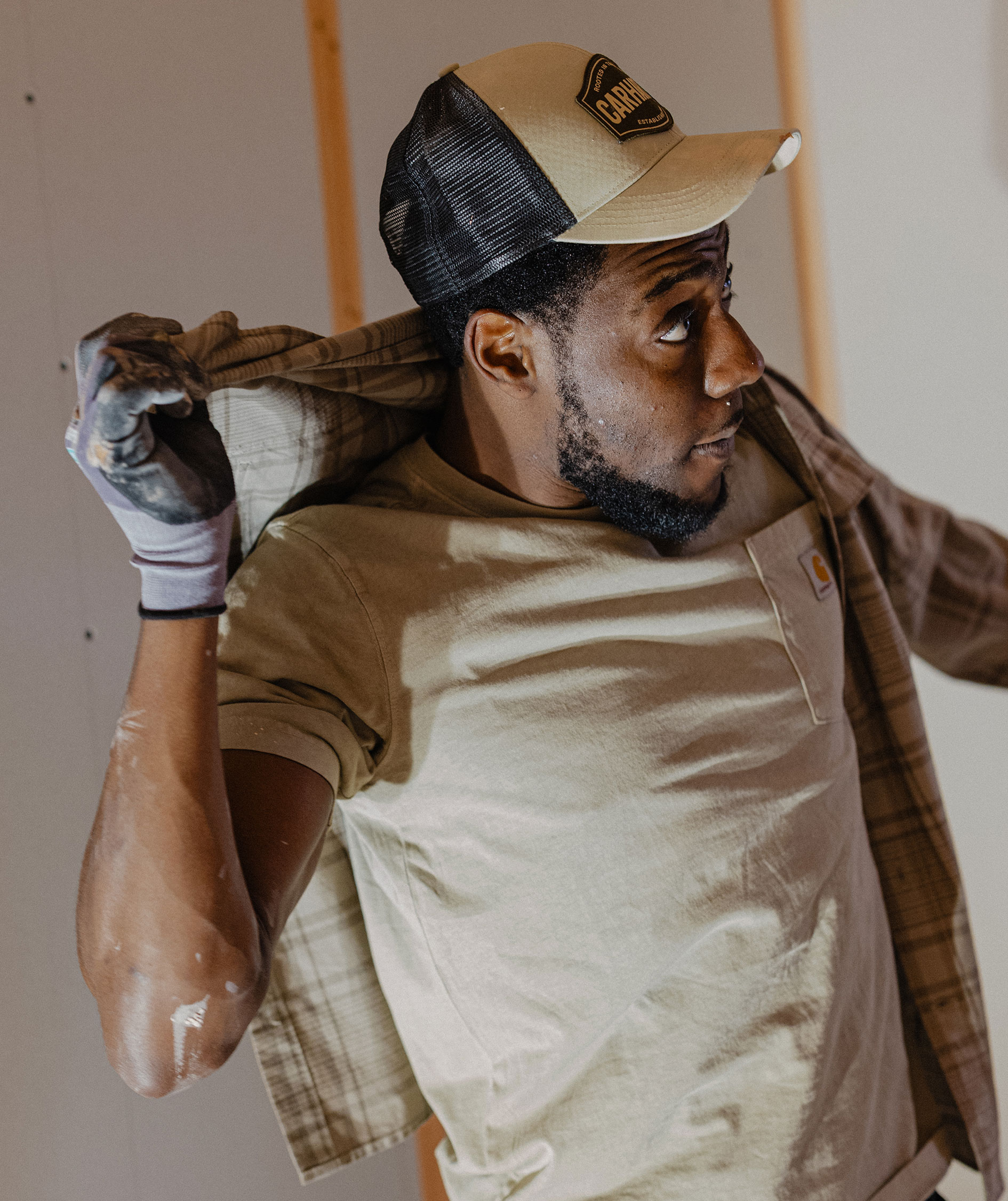 Carhartt Dearborn T-shirt, Faded Fatigue