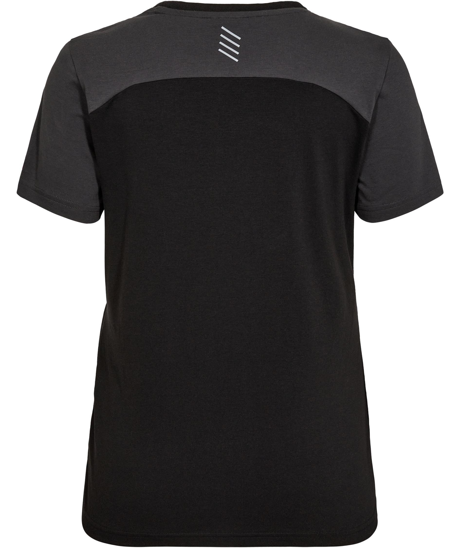 Engel Entire dame T-shirt, Black/Anthracite Grey, large image number 3