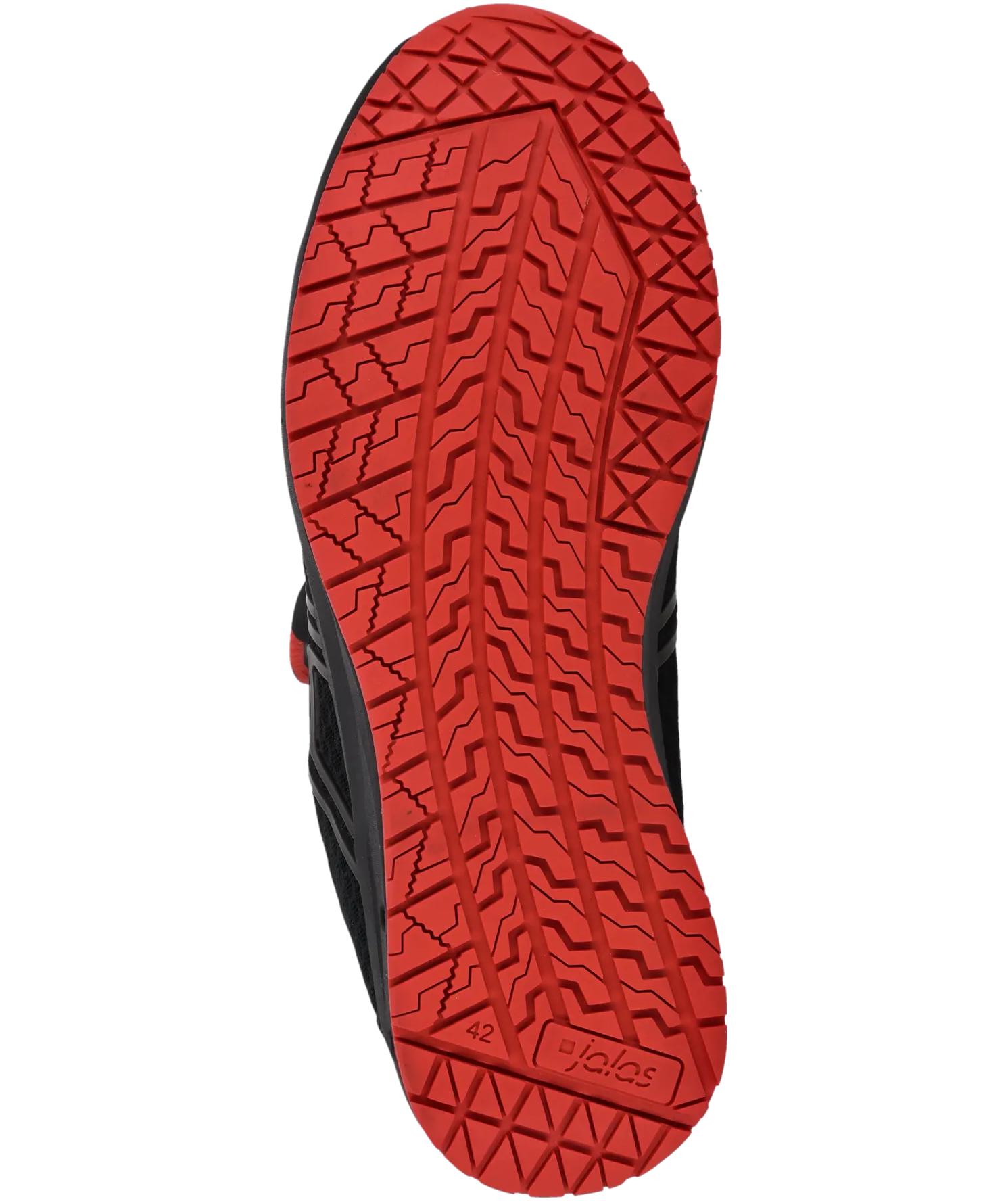 Jalas 5262 Spoc work shoes O1, Black/Red, large image number 10