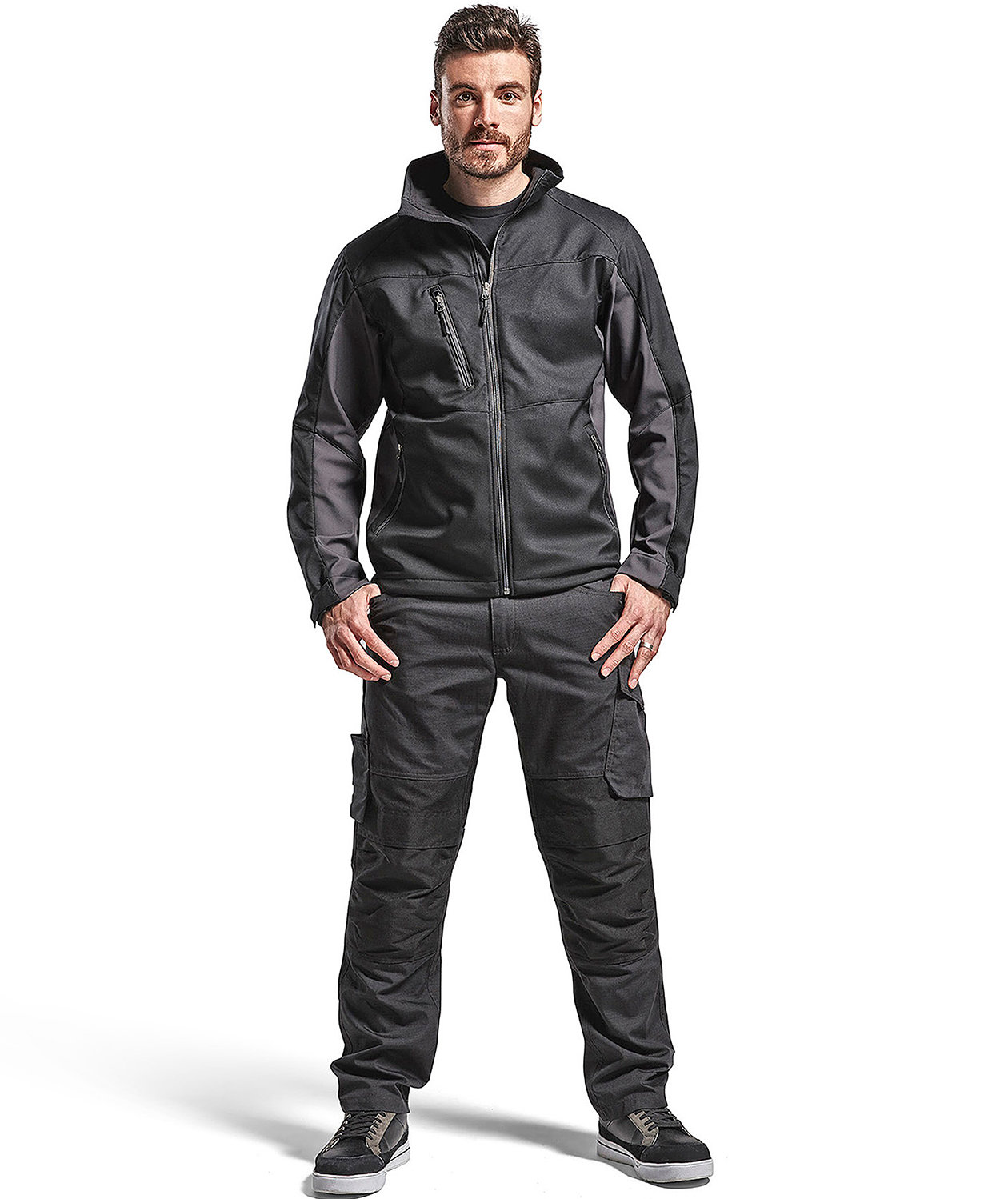 Bl&aring;kl&auml;der Unite arbejdsbukser