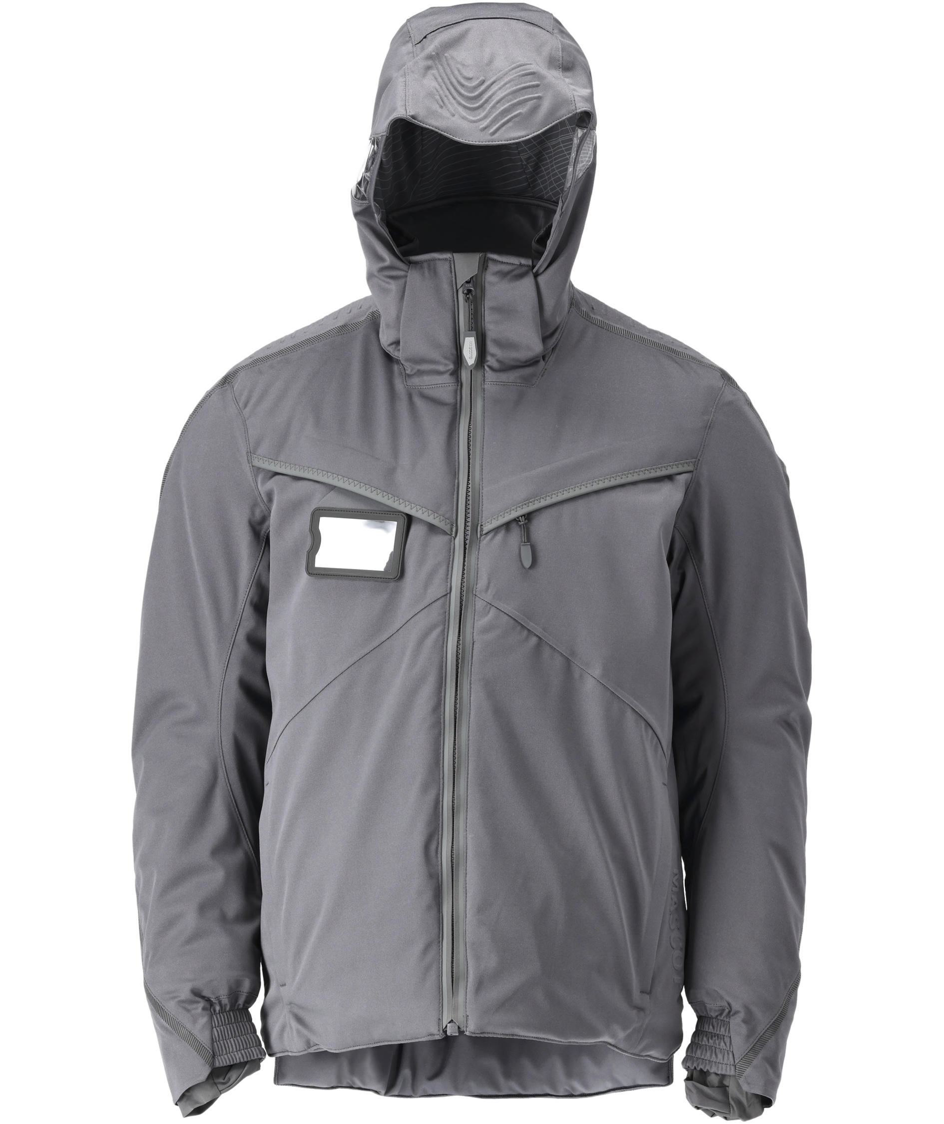 Mascot Customized winter jacket full stretch, Stone grey