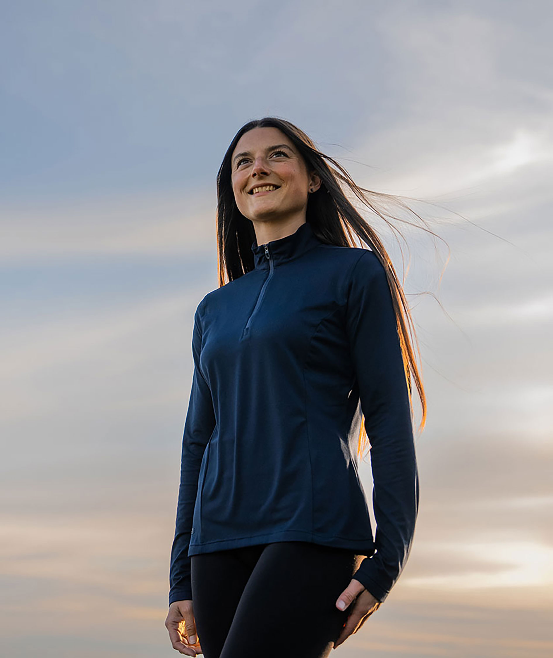 Stormtech Zermatt dame midlayer genser, Marine