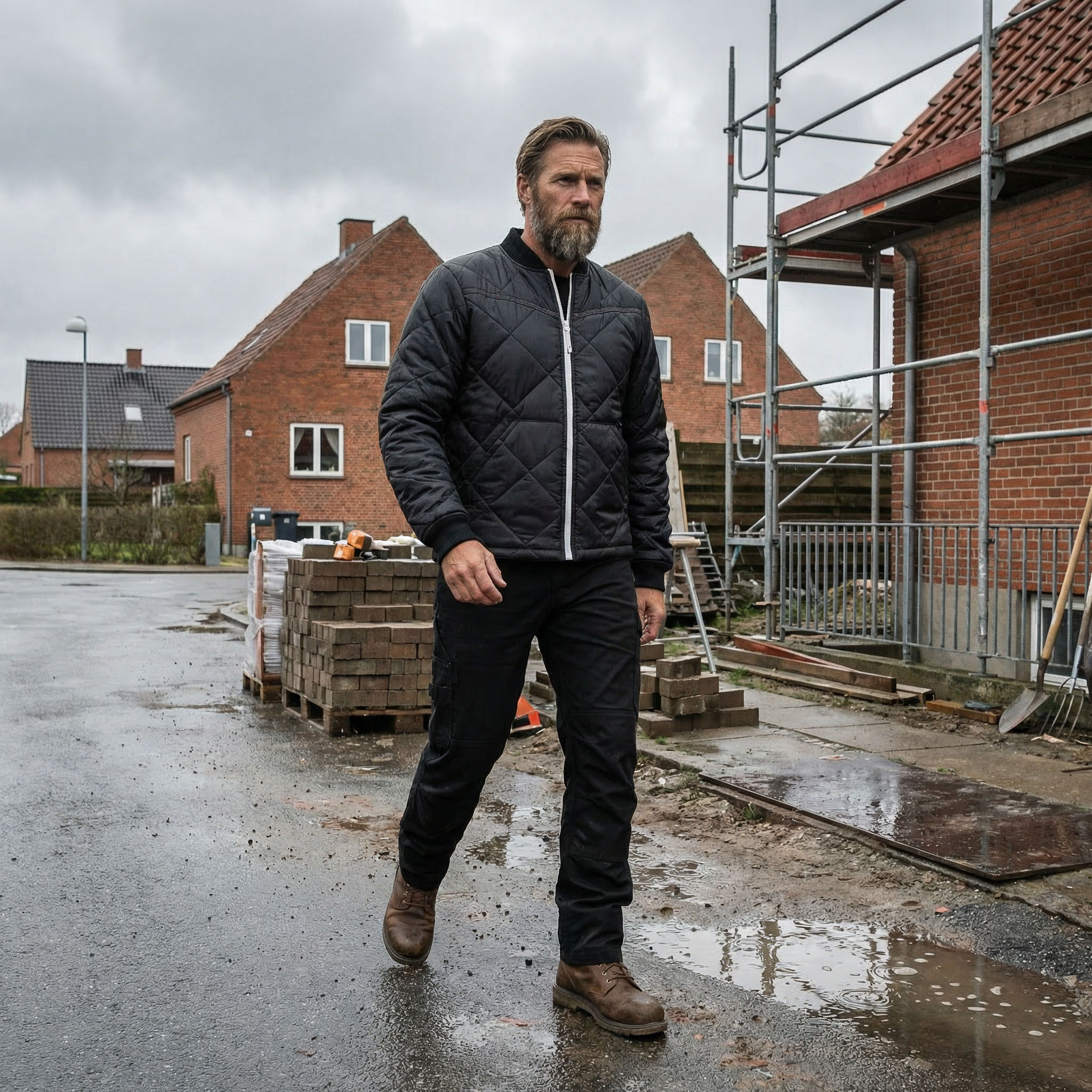 Kansas EDGE termojakke, Sort