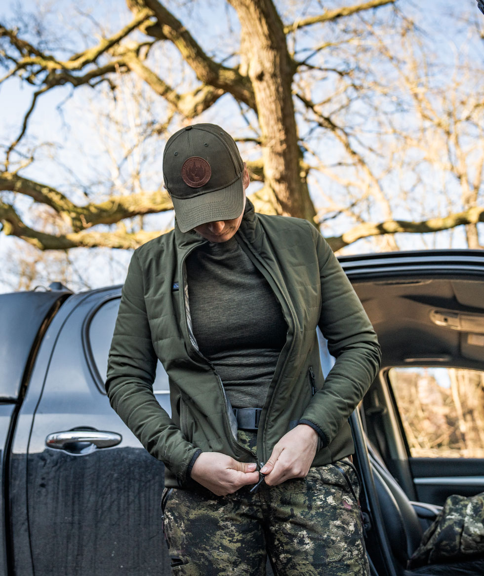 Seeland Celsius Aia Heat women's quilted jacket, Pine green, large image number 3