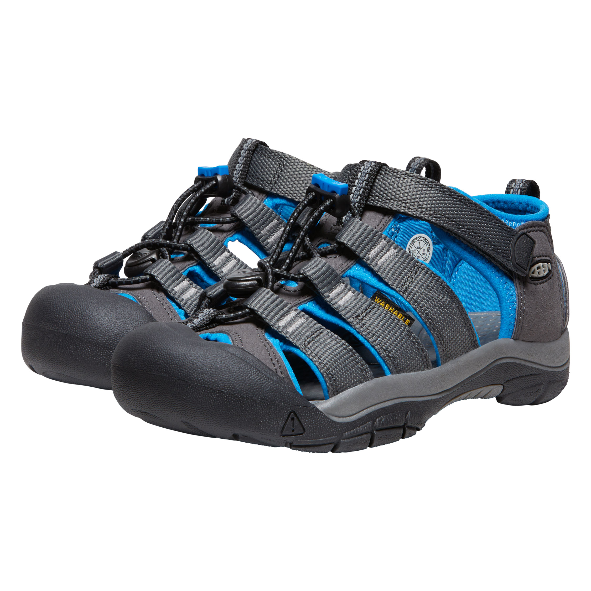Keen Newport H2 Y JR sandaler, Magnet/Brilli Blue