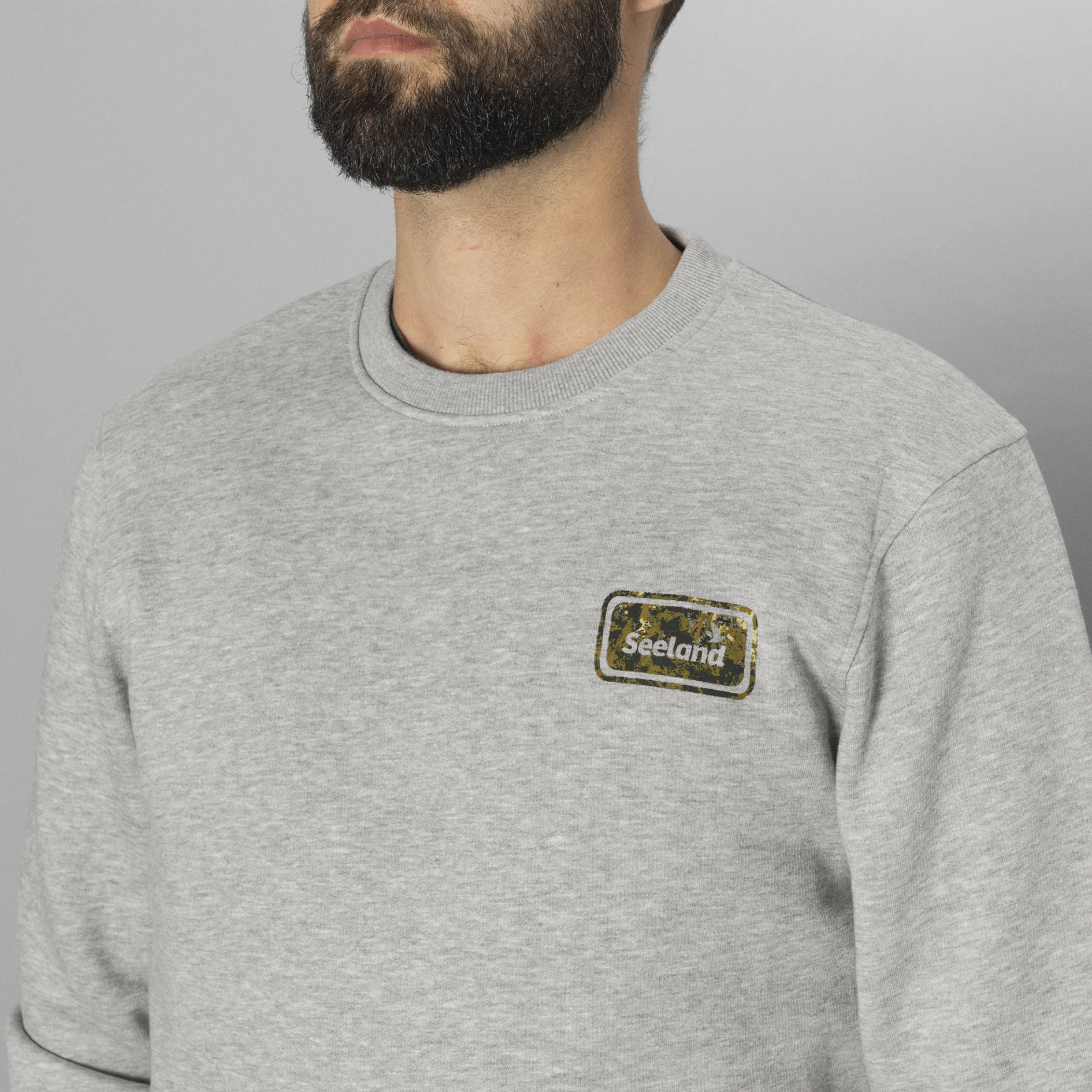 Seeland Cryo Sweatshirt, Dark Grey Melange, large image number 3