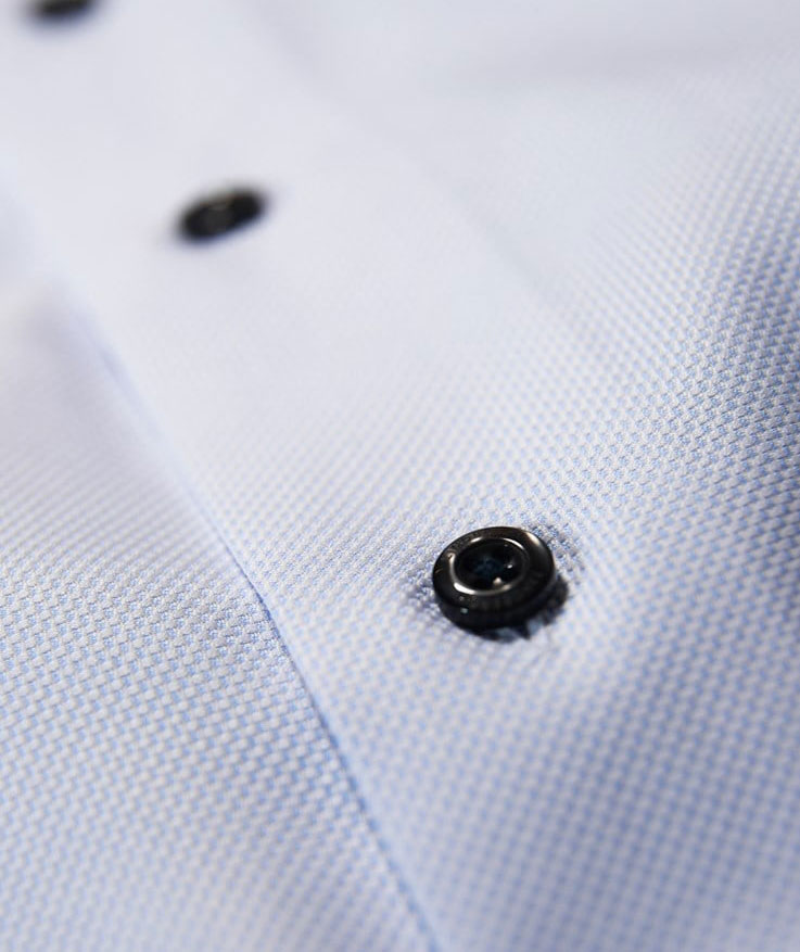 Lindbergh 1927 Signature Modern fit skjorte, Lys Bl&aring;, large image number 6