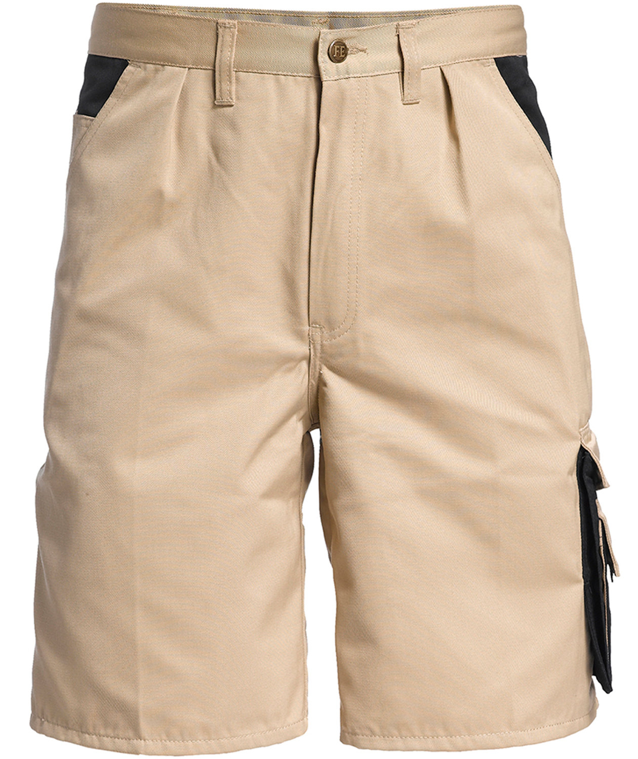 Engel Enterprise arbetsshorts, Khaki/Svart