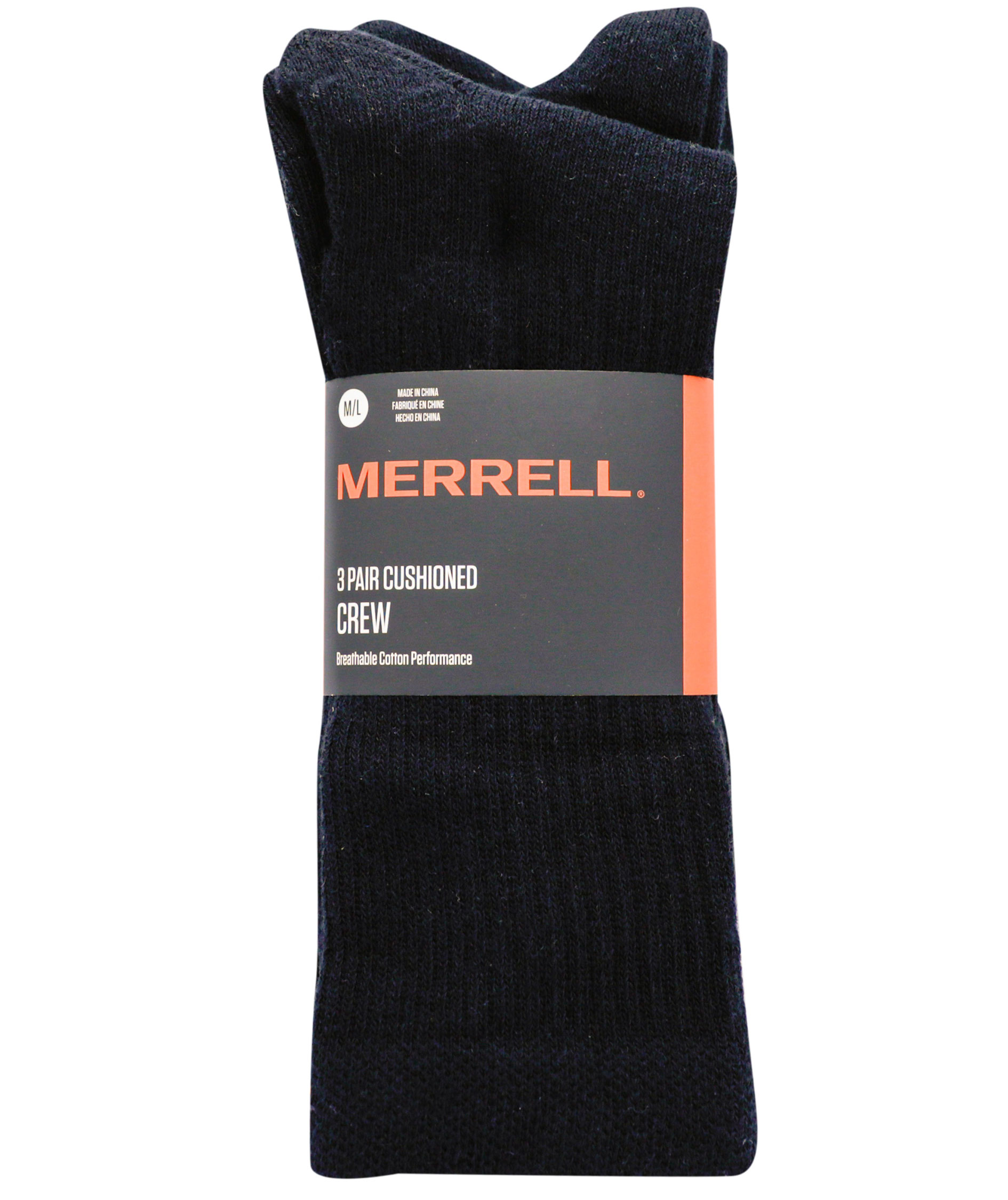 Merrell socka 3-pack, Black