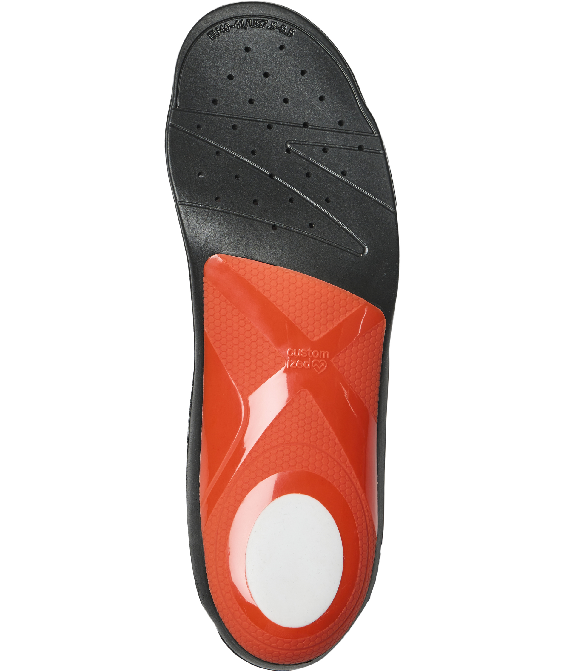 Bl&aring;kl&auml;der insoles with high arch support, Black, large image number 1