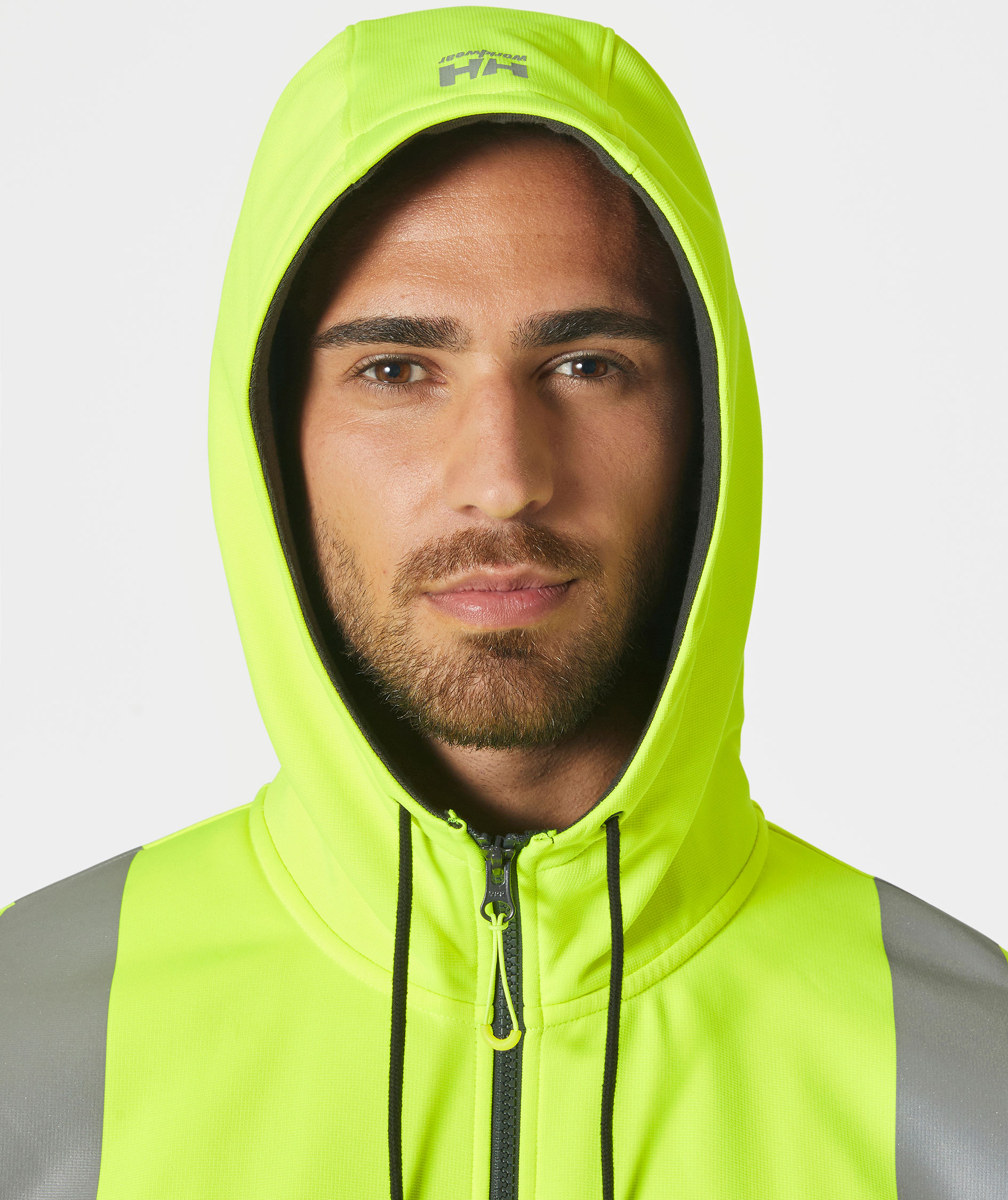 Helly Hansen Addvis h&aelig;ttetr&oslash;je med lynl&aring;s, Gul, large image number 4