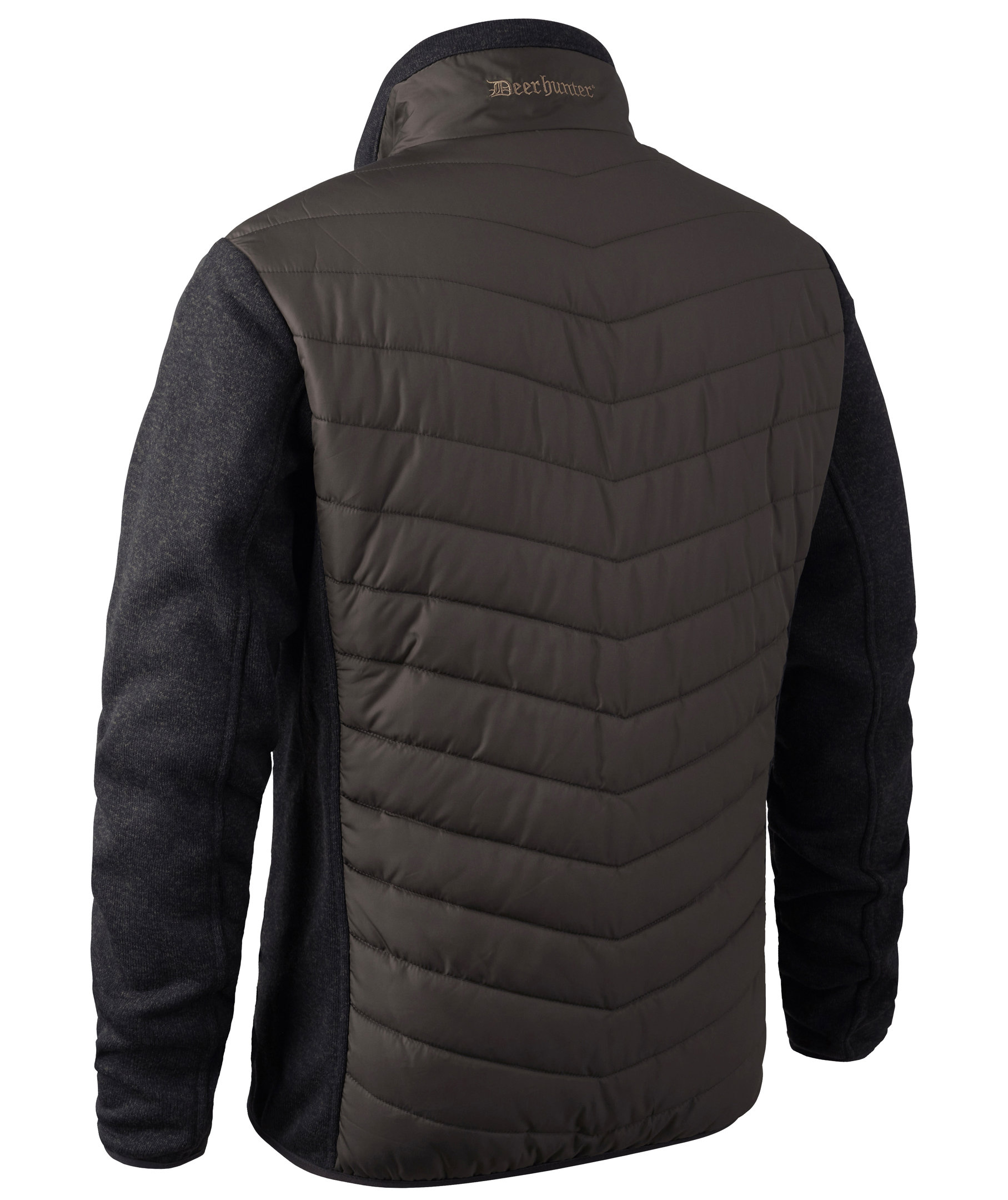 Deerhunter Moor vatteret jakke med strik, Brown Leaf