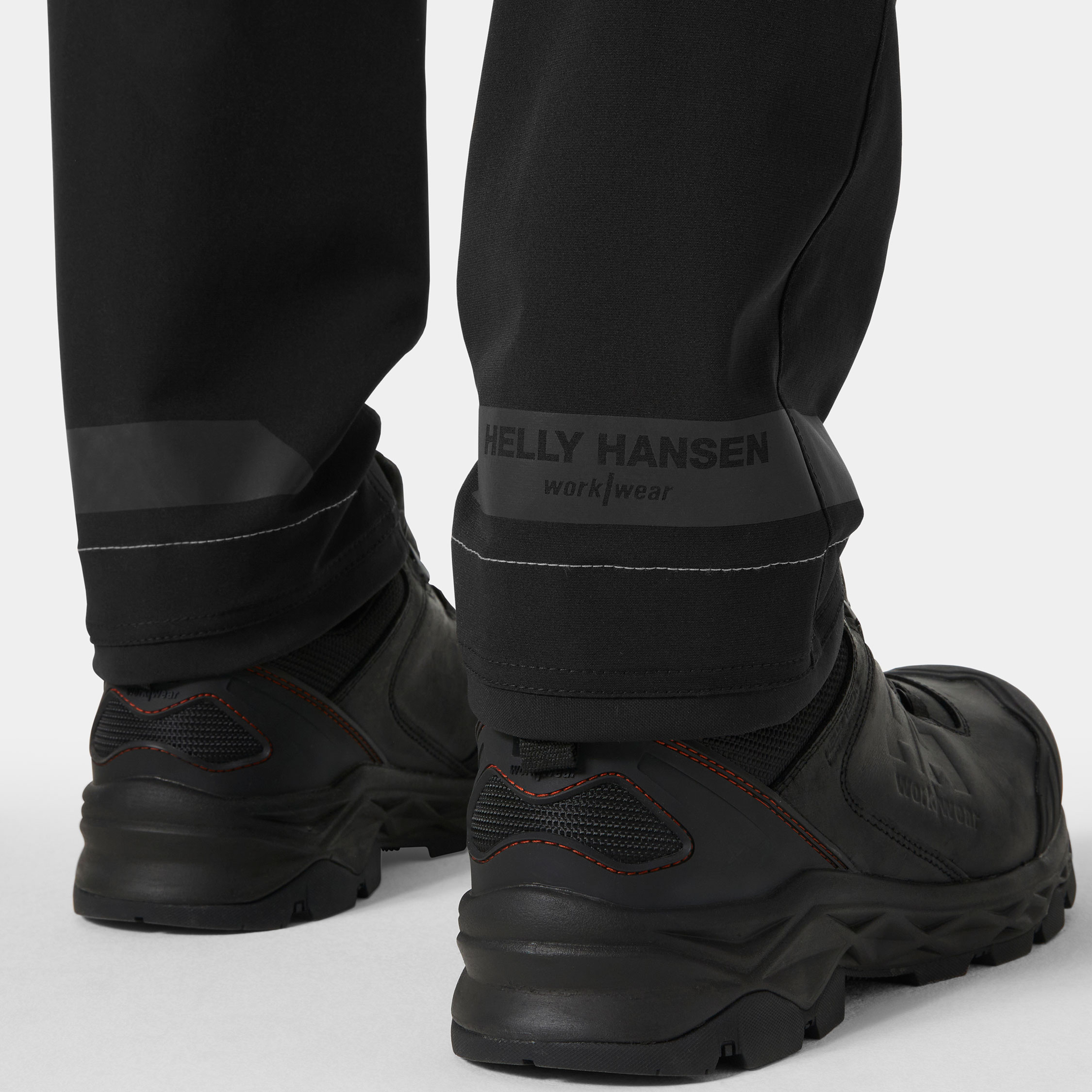 Helly Hansen Kensington BRZ Connect&trade; arbeidsbukse, Black/Orange, large image number 8