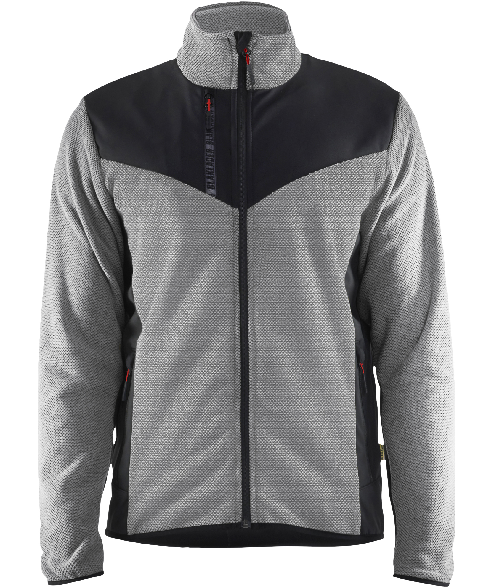 Gr&aring; fl&auml;ckig/svart