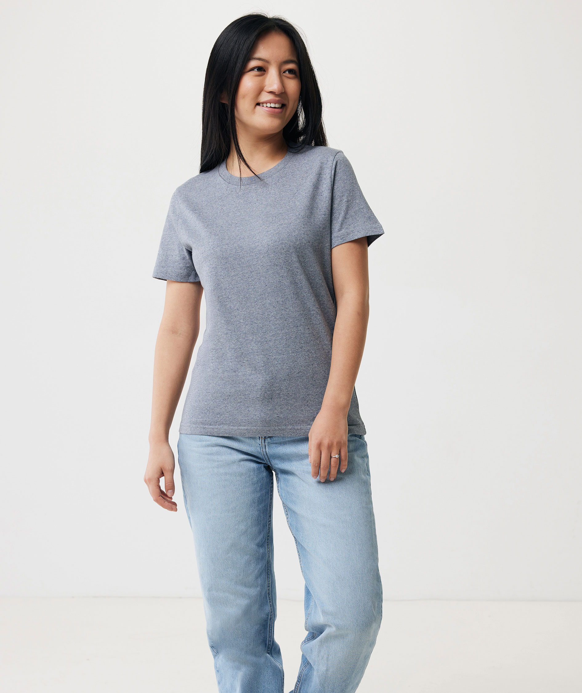 Iqoniq Brett T-shirt, Light Heather Navy, large image number 8