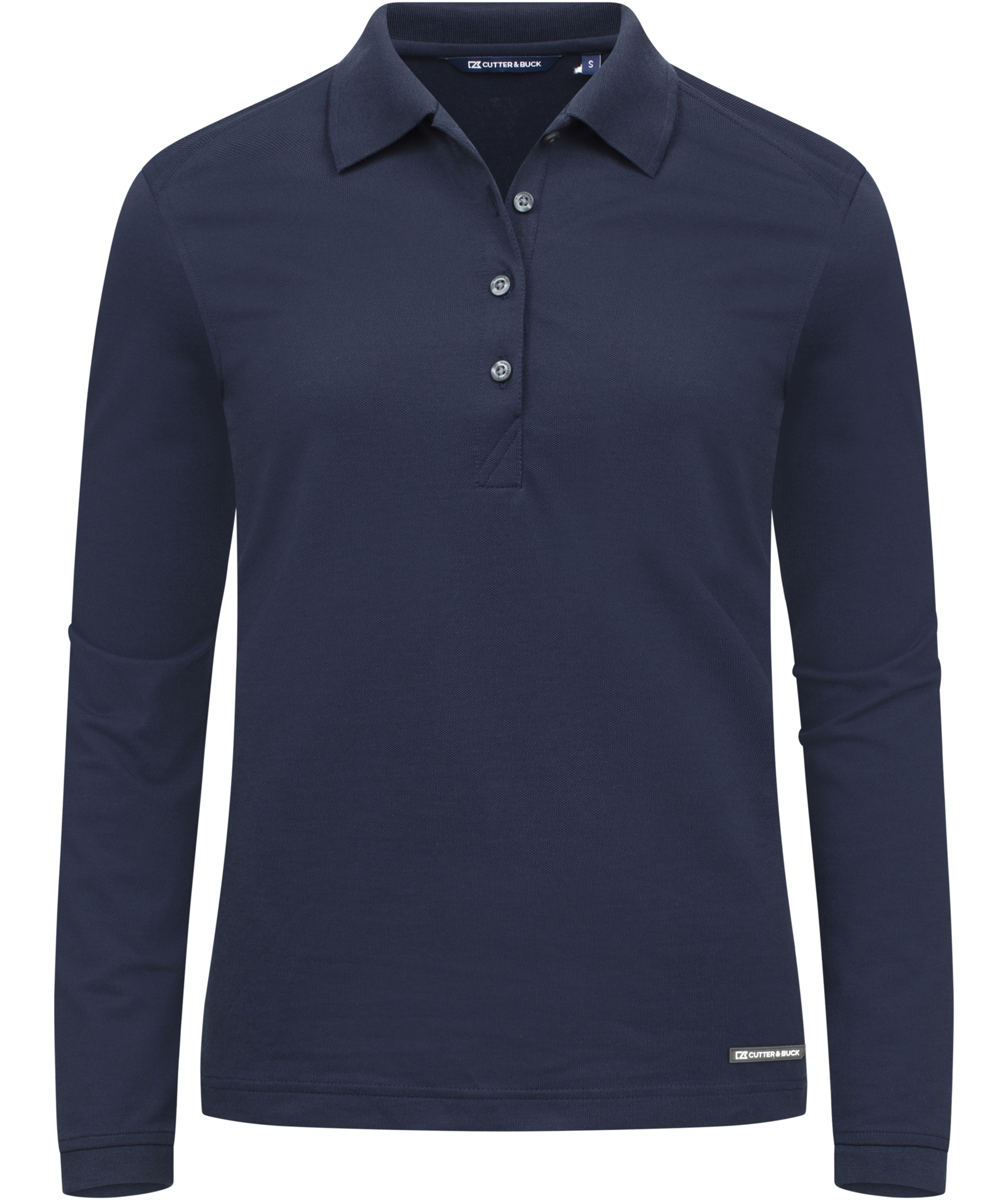 Cutter & Buck Advantage lang&aelig;rmet dame polo T-shirt, Dark navy, Dark navy, swatch
