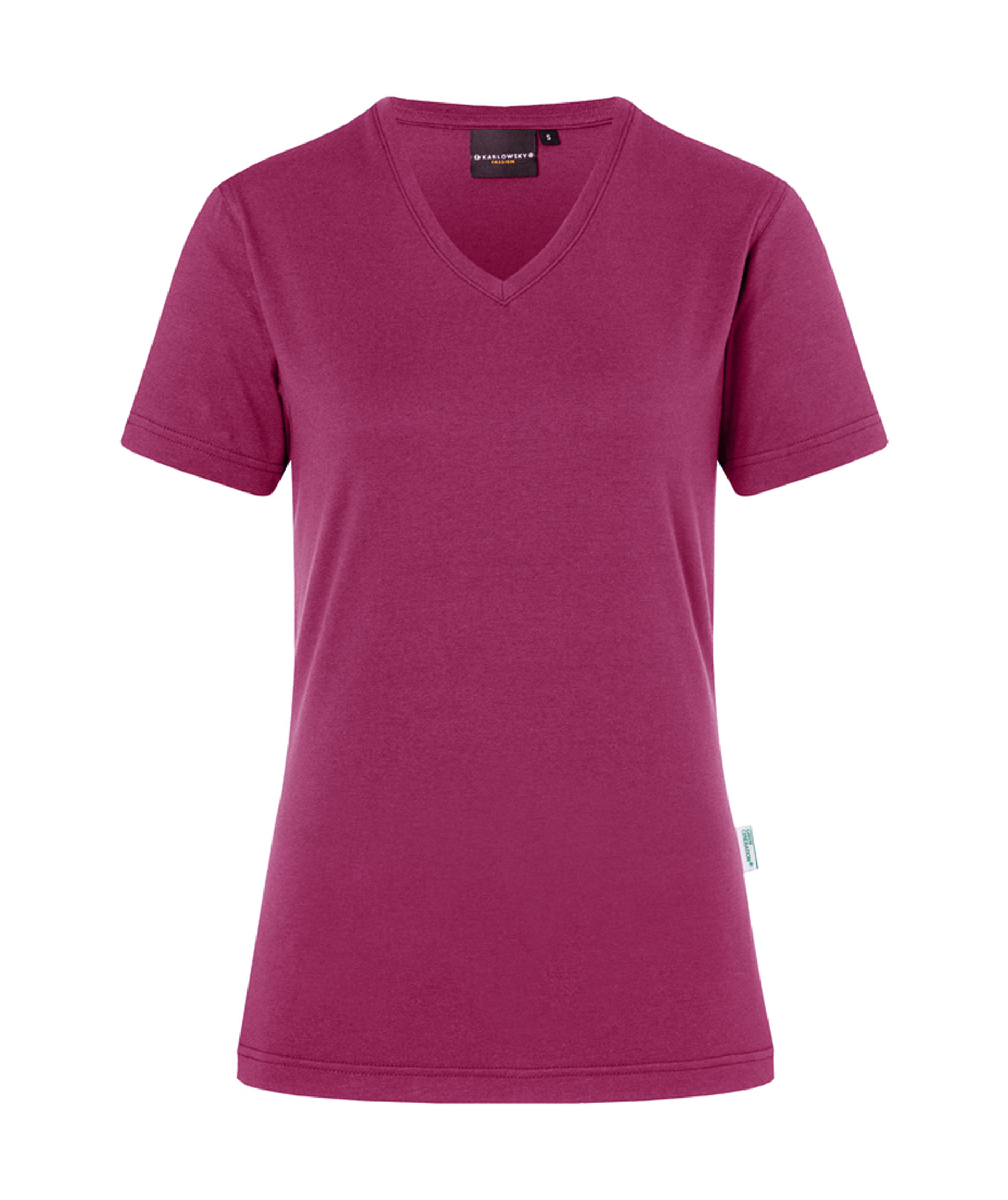Karlowsky Casual-Flair dame T-Shirt, Fuchsia, large image number 0