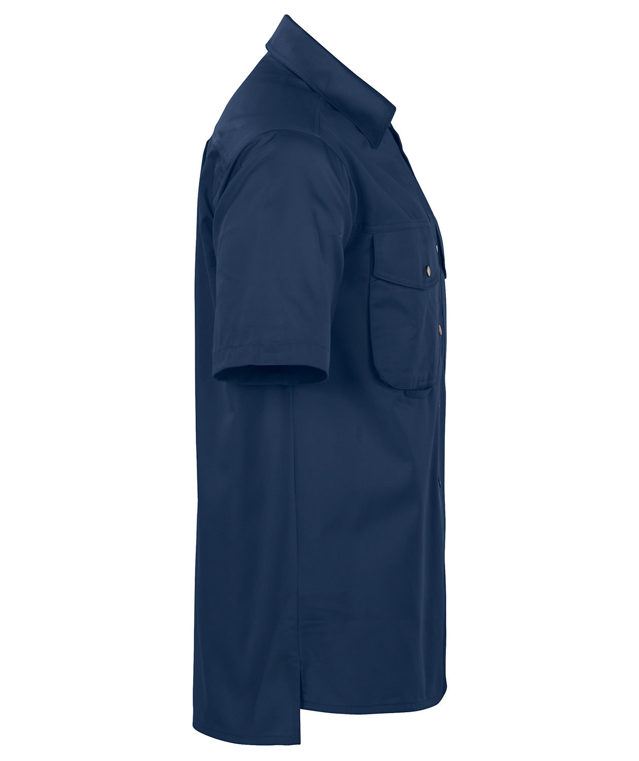 ProJob kortermet serviceskjorte 4201, Marine, large image number 3