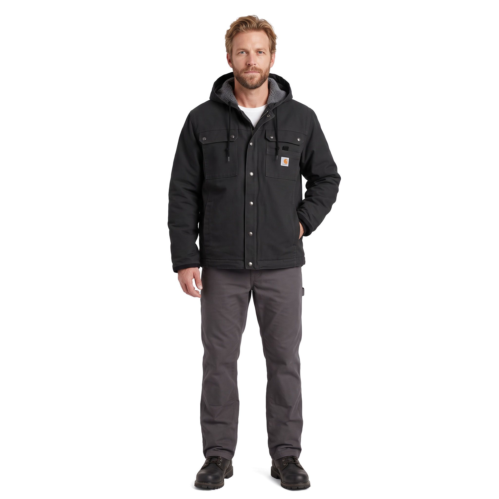 Carhartt Bartlett jakke, Svart, large image number 2