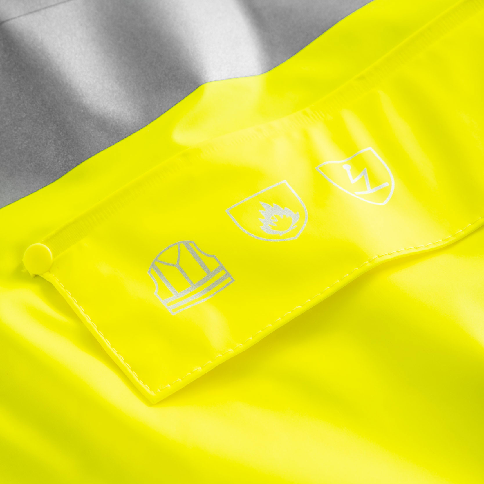 Lyngs&oslash;e Multinorm v&auml;st, Varsel Gul, large image number 3