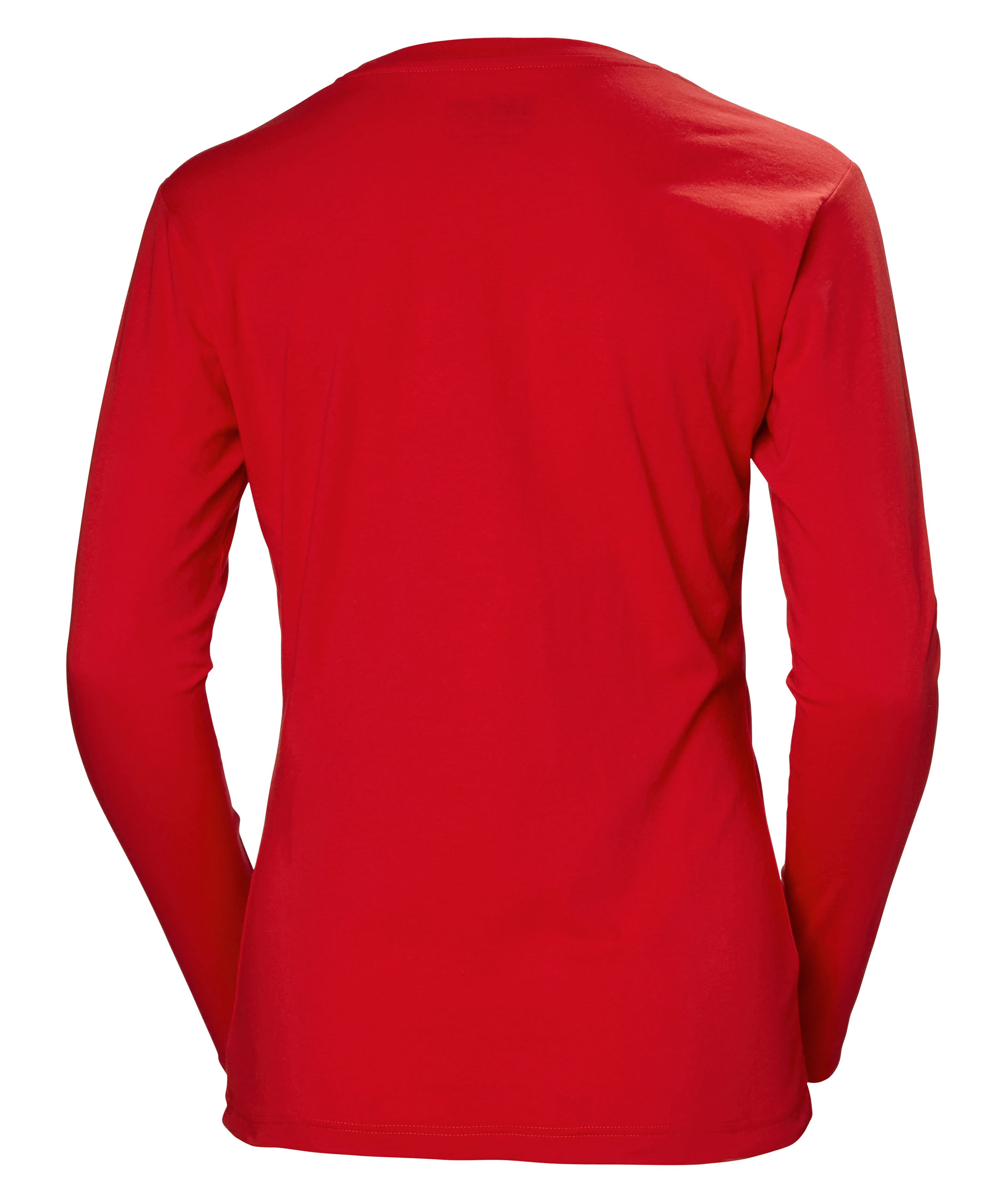 Helly Hansen Classic lang&aelig;rmet dame T-shirt, Alert red, large image number 2