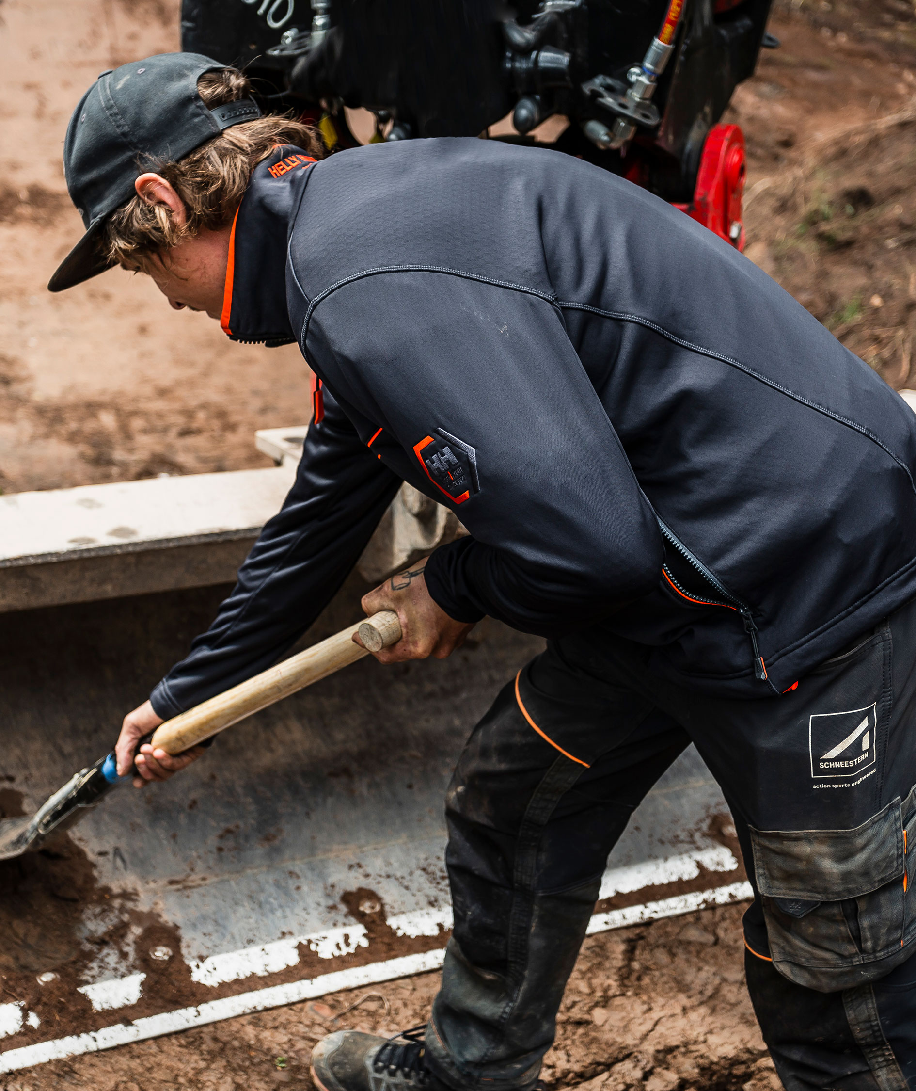 Helly Hansen Chelsea Evo. stretch jersey with zip, Black, large image number 3