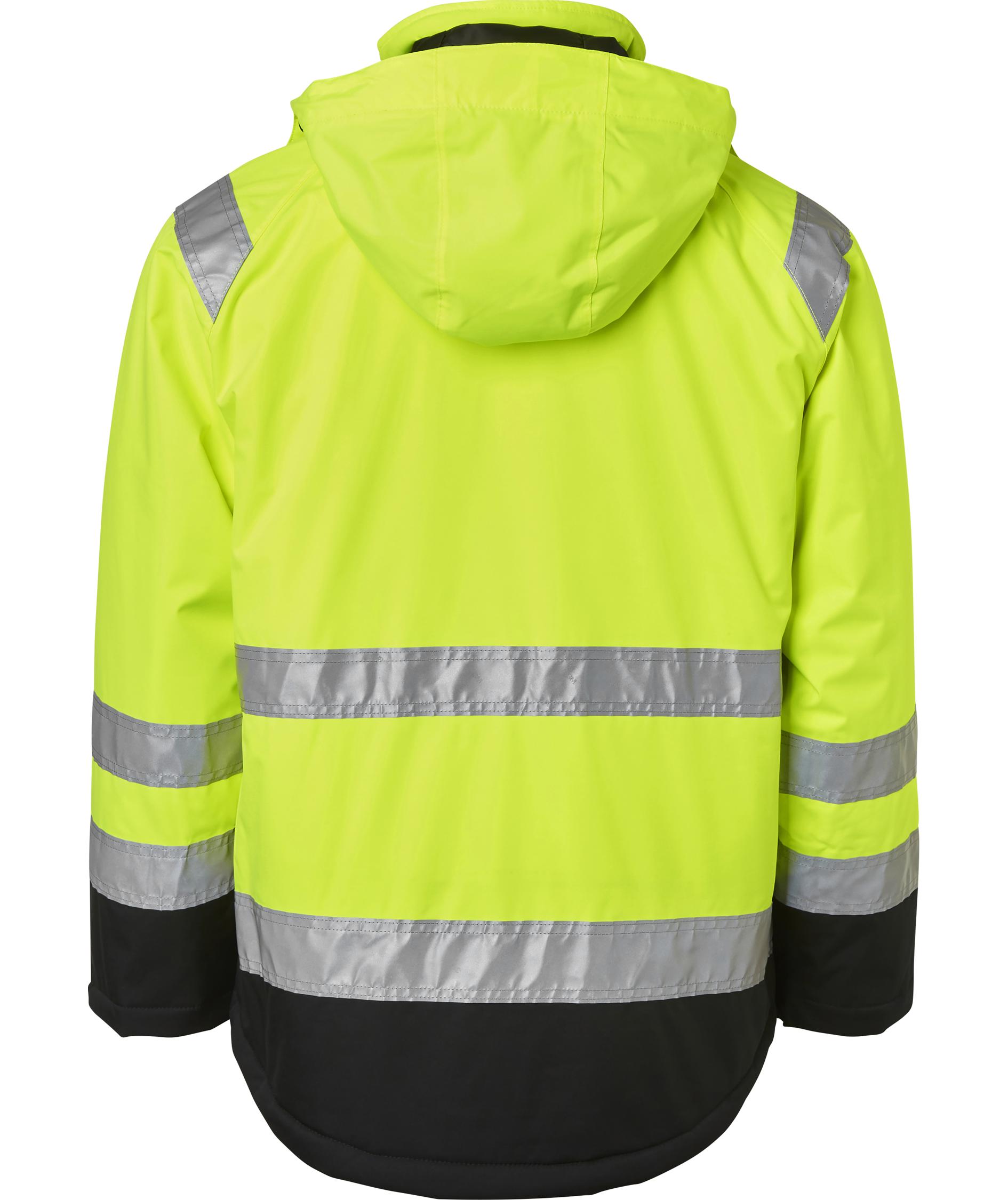 Top Swede vinterjakke 122, Hi-vis Gul/Sort