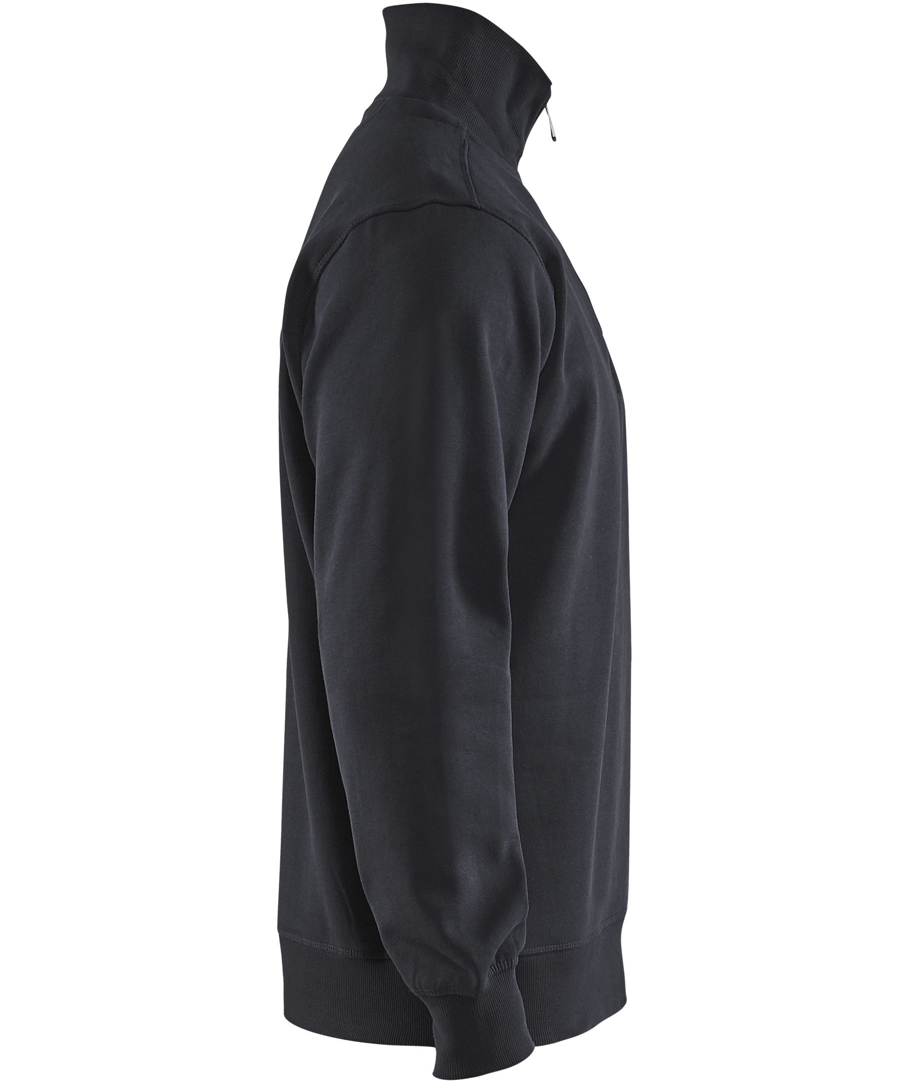 Bl&aring;kl&auml;der half zip sweatshirt, Black, large image number 2