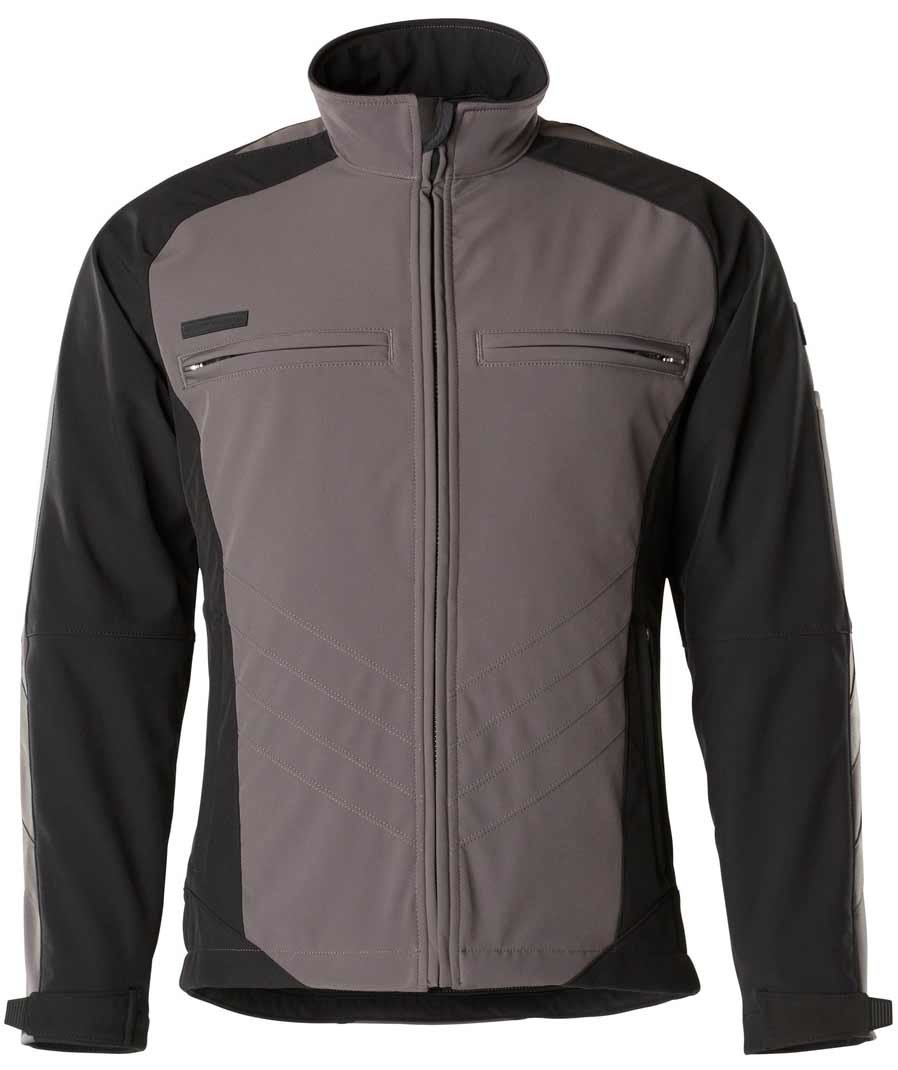 Mascot Dresden softshelljakke, Antrasittgr&aring;/Svart, Antrasittgr&aring;/Svart, swatch