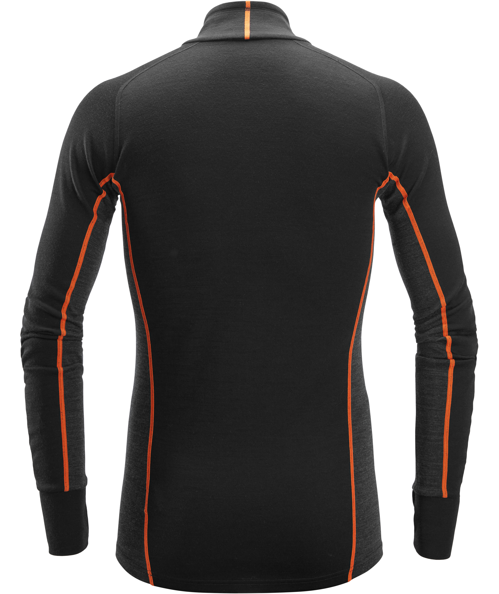 Snickers Stay Warm l&aring;ng&auml;rmad T-shirt med merinoull 9482, Black/Anthracite Melange