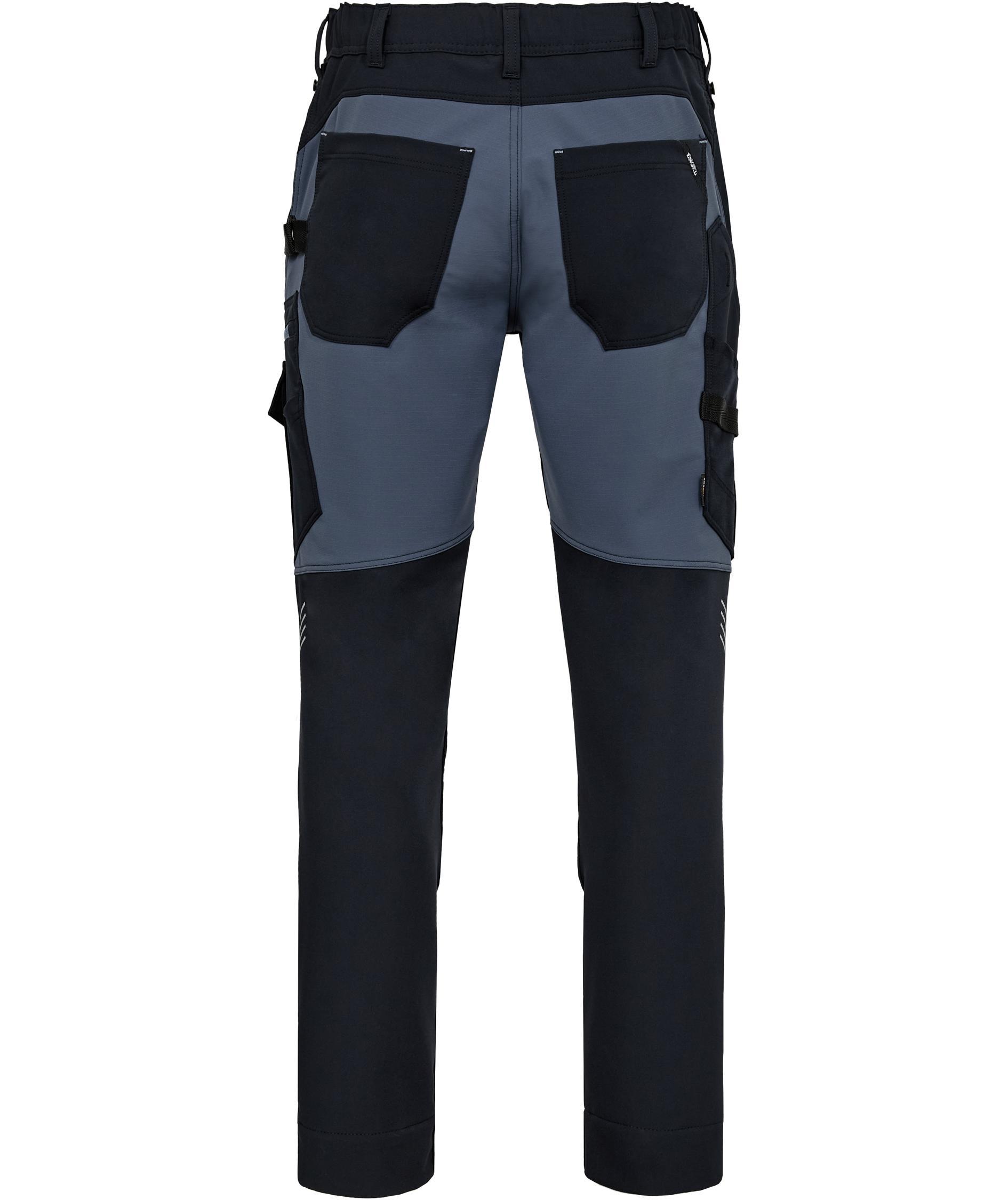 Engel Entire arbejdsbukser full stretch, Deep Blue/Dark Sea, large image number 3