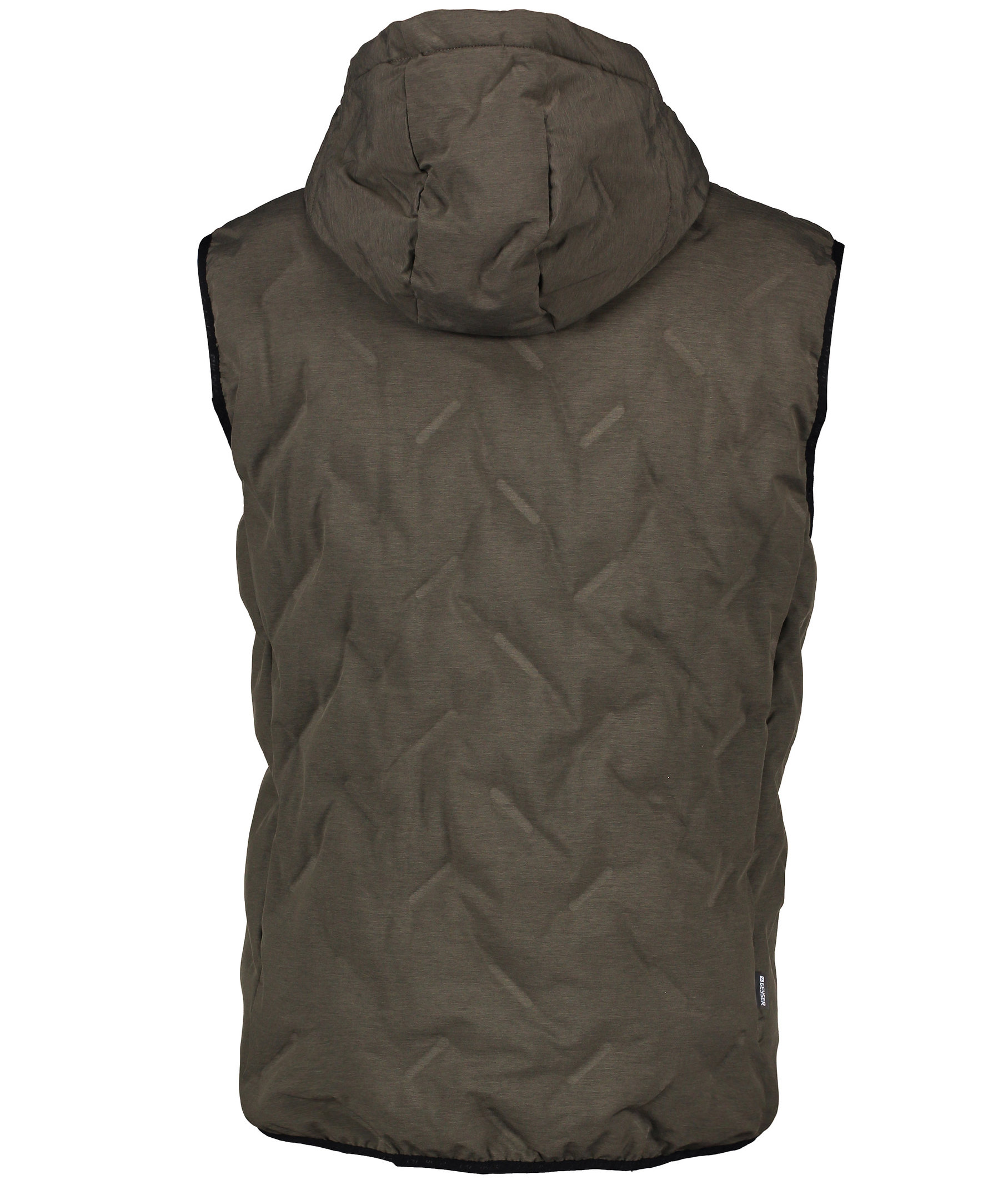 GEYSER quilted vest, Olive melane, large image number 3