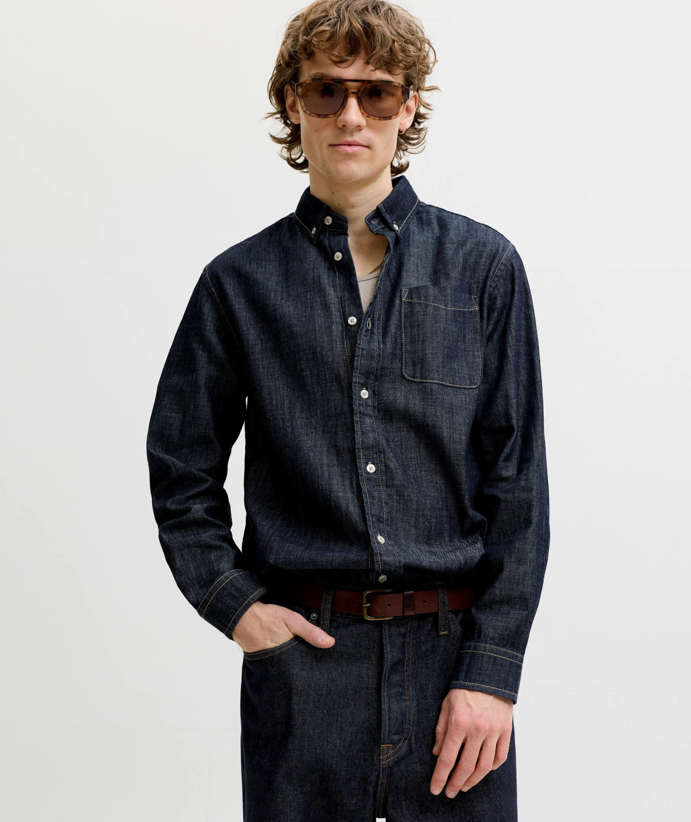 Jack & Jones JJEBROOK JJOXFORD AKM 990 skjorte