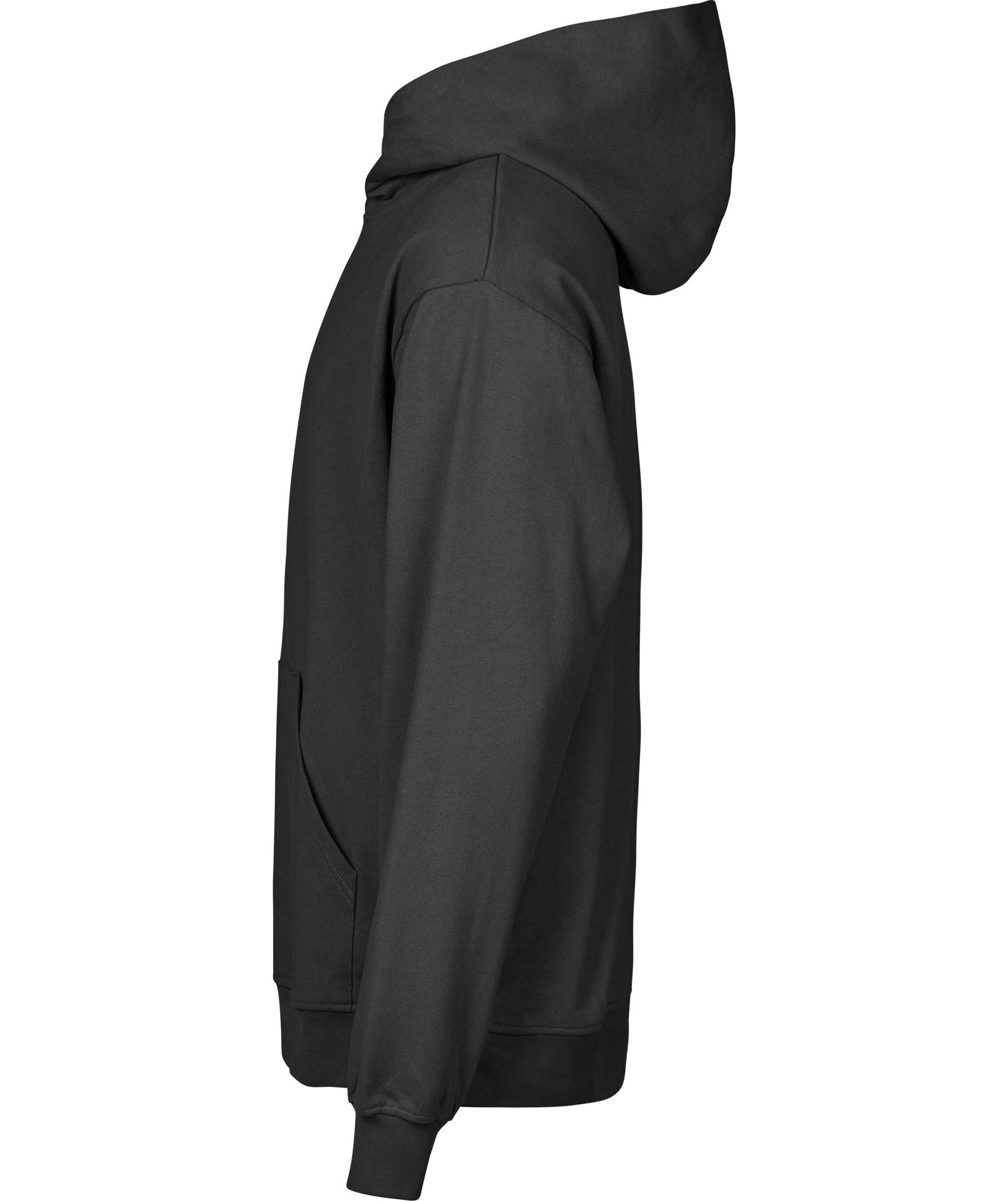 Tee Jays UNLABELED Heavy Loose fit h&aelig;ttetr&oslash;je, Black, large image number 3