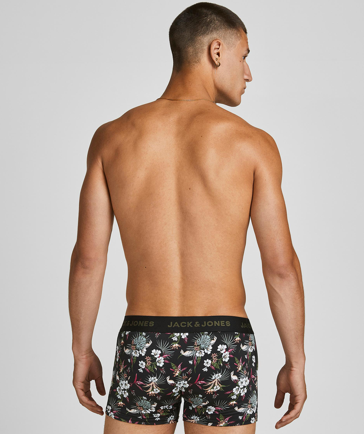 Jack & Jones JACFLOWER 3-pak boxershorts, Sort, large image number 2