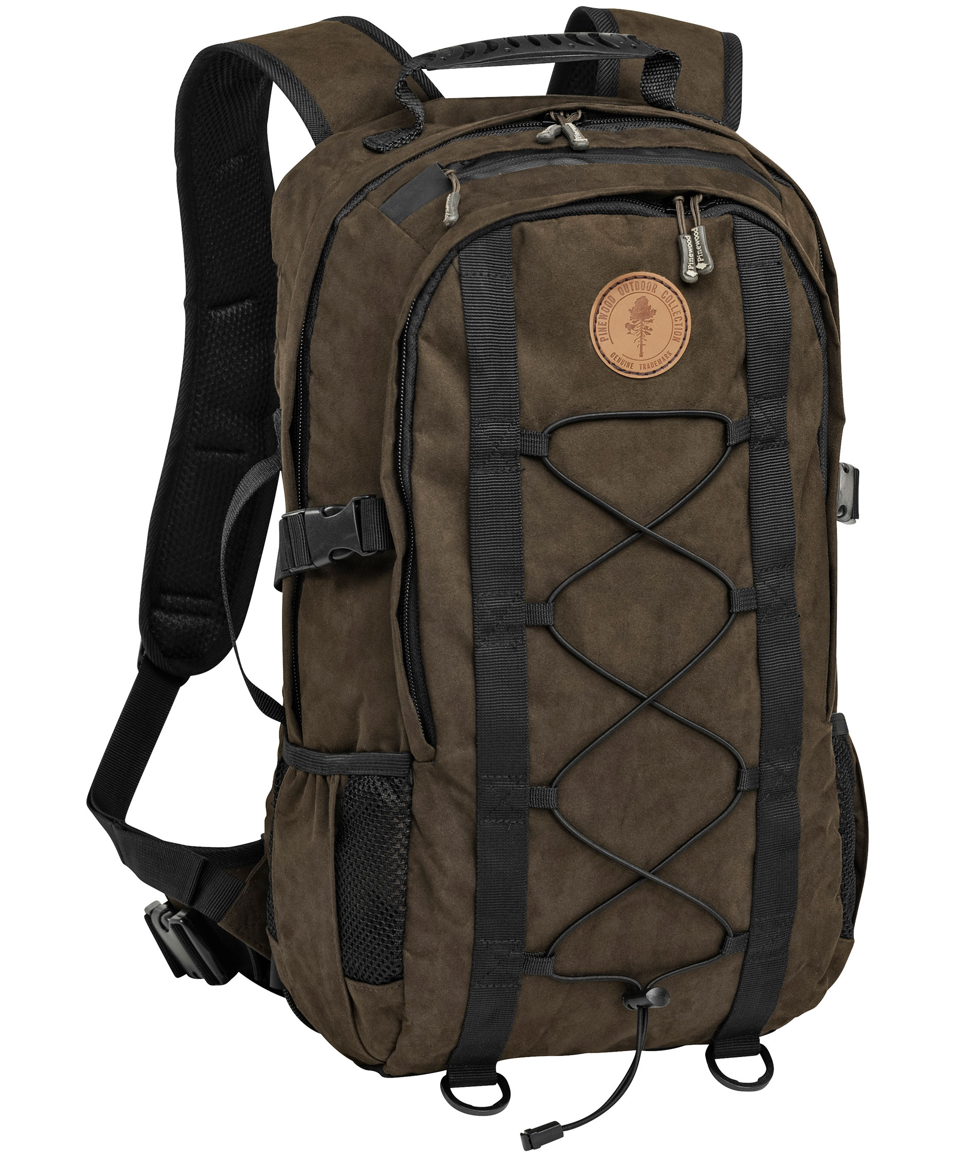 Pinewood Outdoor rygs&aelig;k 22L, Suede brun