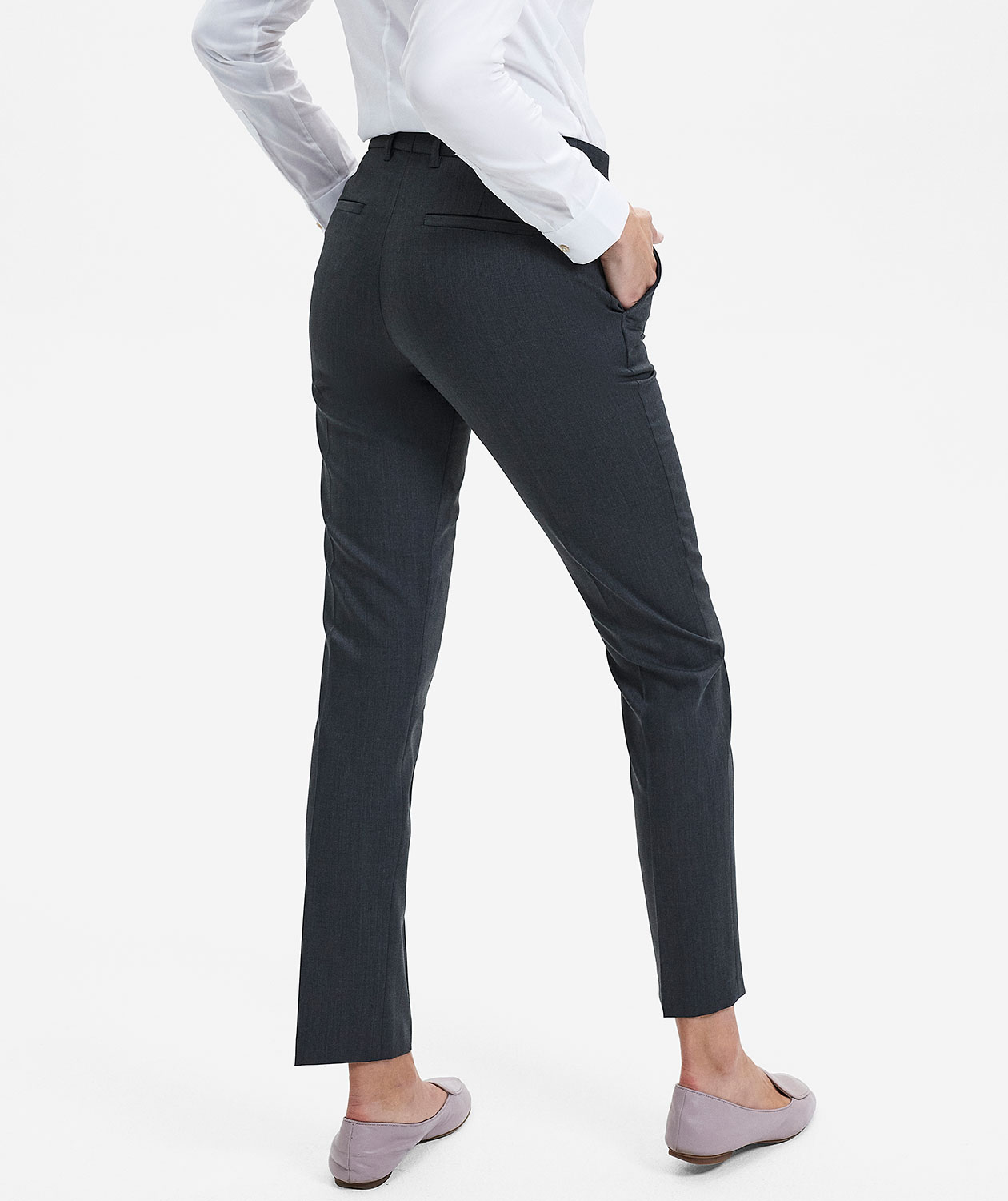 Sunwill Traveller Bistretch Modern fit women's trousers, Grey, large image number 4