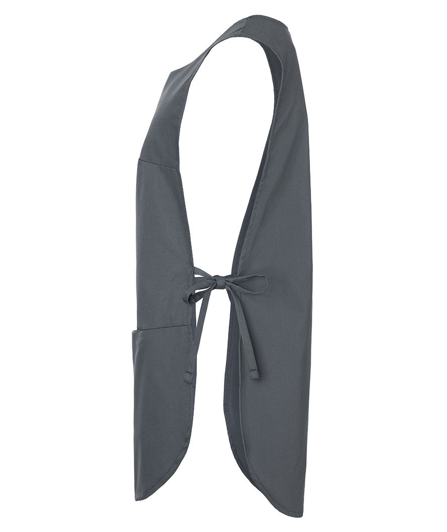 Karlowsky Bea sandwich apron with pocket, Grey, large image number 3