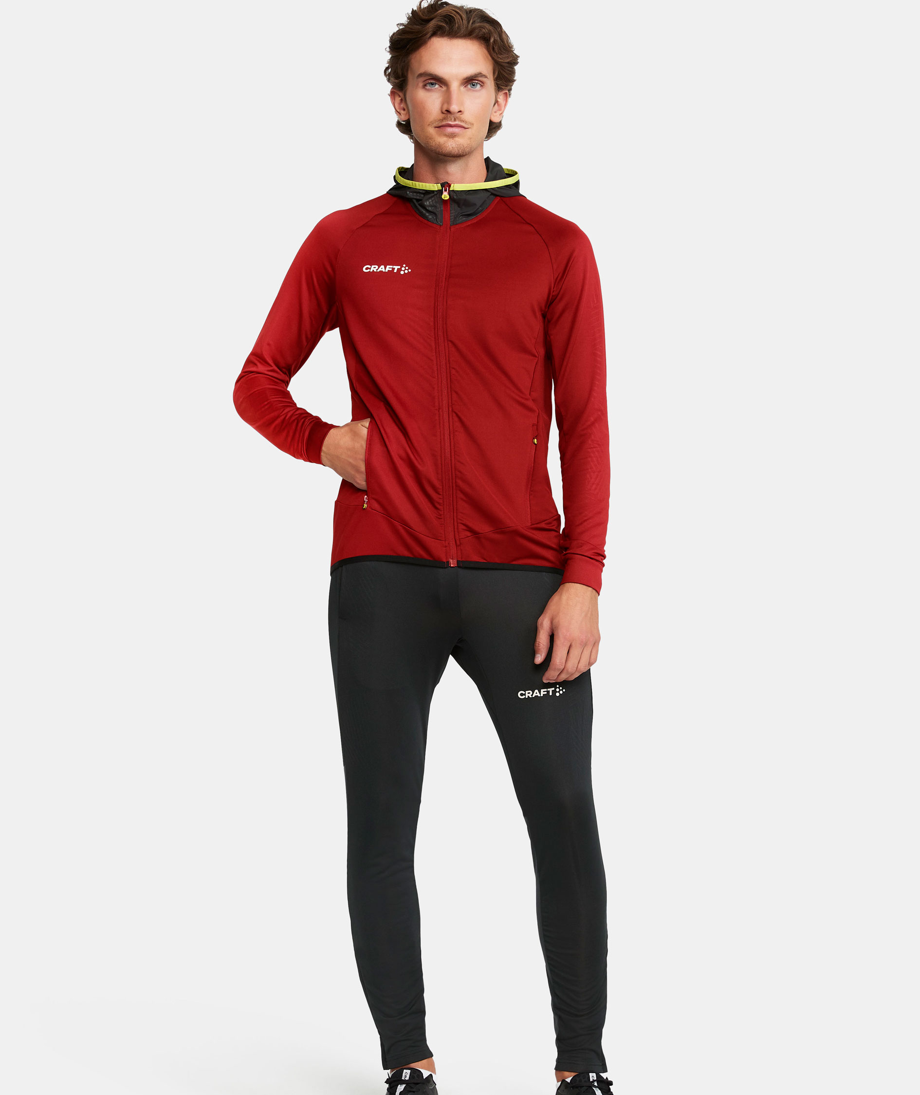 Craft Extend h&aelig;ttetr&oslash;je med lynl&aring;s, Rhubarb