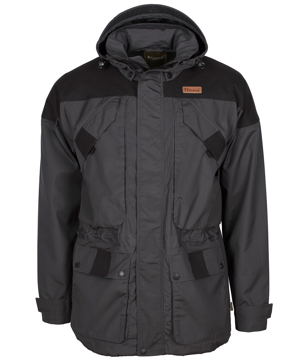 Pinewood Lappland Extreme 2.0  jakke, M&oslash;rk&nbsp;Antracitgr&aring;/Sort, M&oslash;rk&nbsp;Antracitgr&aring;/Sort, swatch