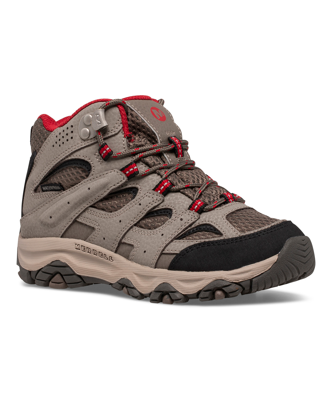 Merrell Moab 3 Mid WTRPF Altitude st&oslash;vletter till barn, Light Taupe