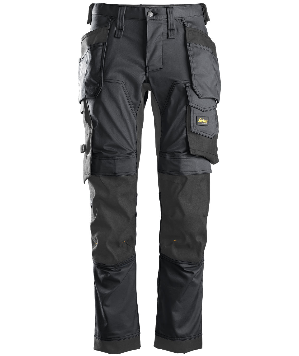 Snickers AllroundWork h&aring;ndv&aelig;rkerbukser 6241, St&aring;lgr&aring;/Sort, St&aring;lgr&aring;/Sort, swatch